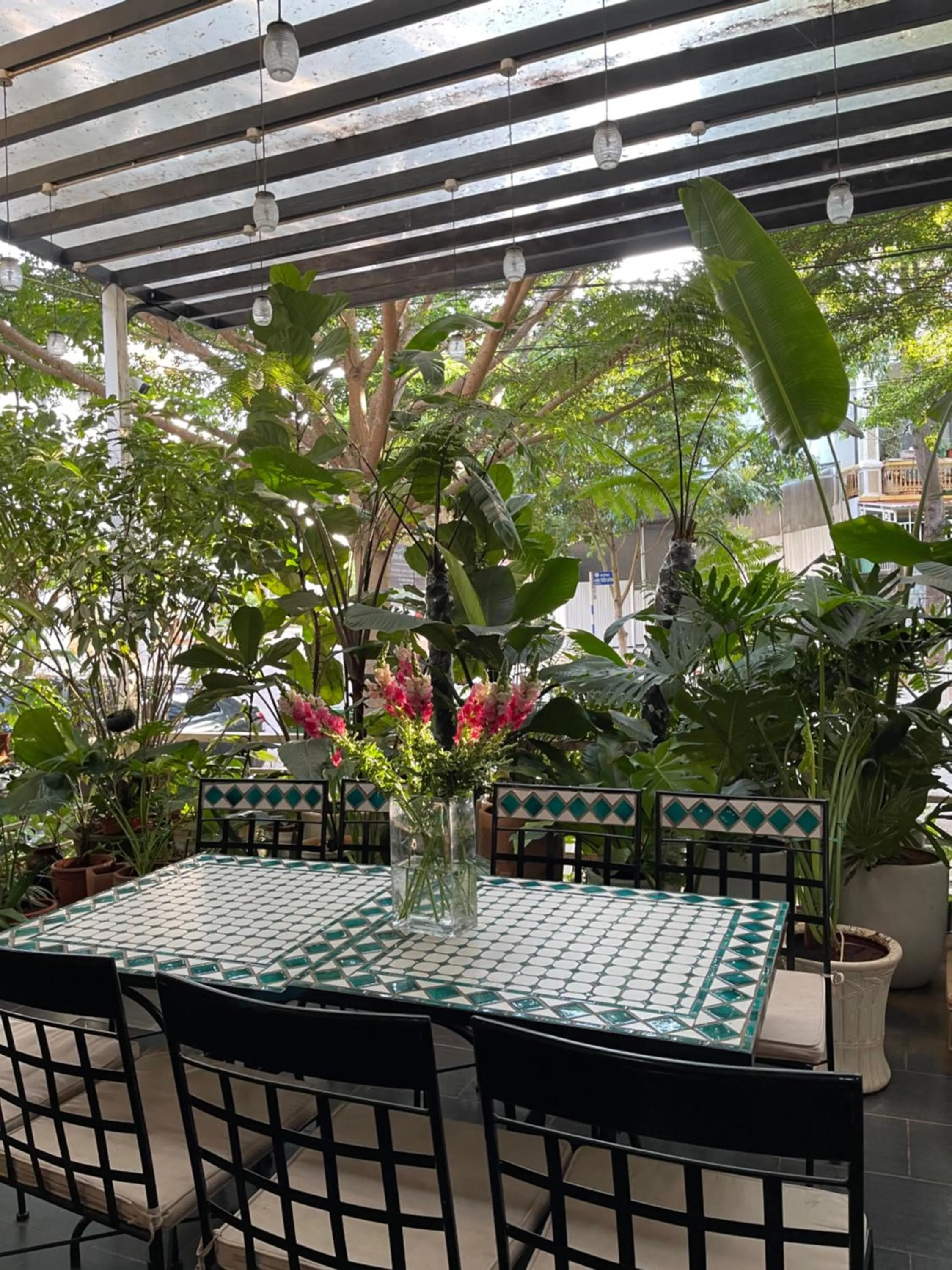 Patio in The Highland House