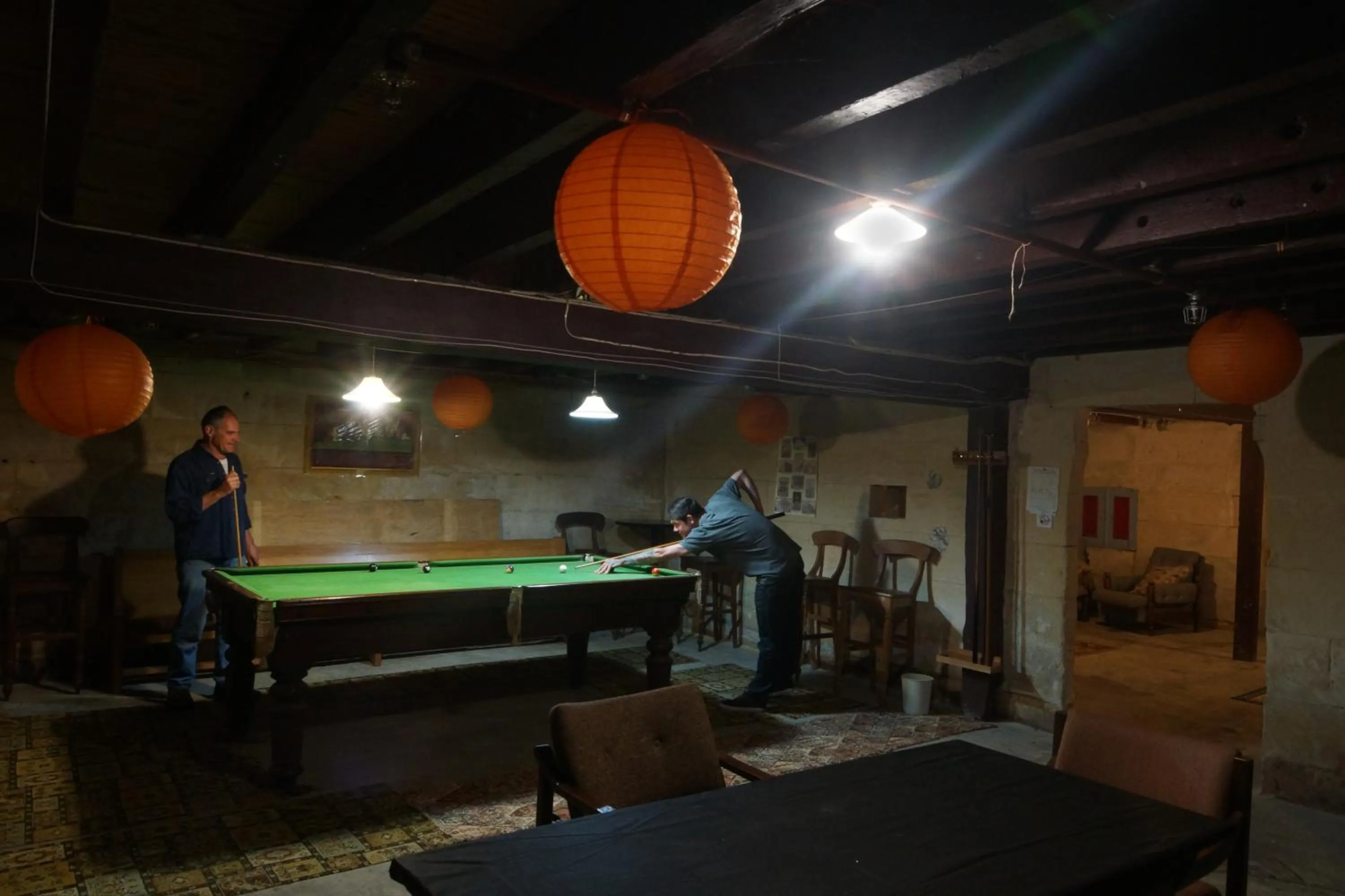 Billiard in Empire Hotel Backpackers
