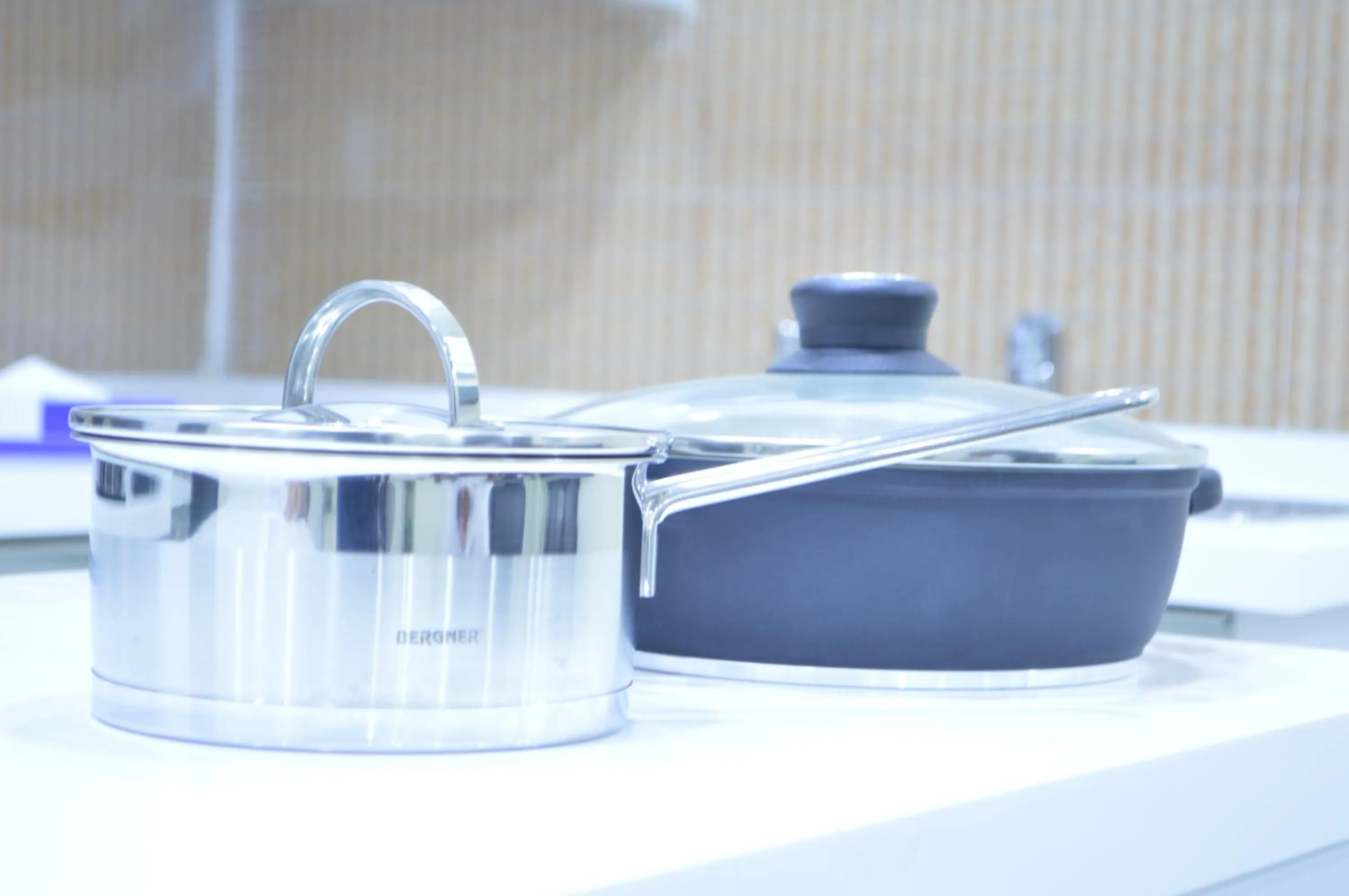 Kitchen or kitchenette in Intellectual Suites - Spring North Ph7 Bahria Town