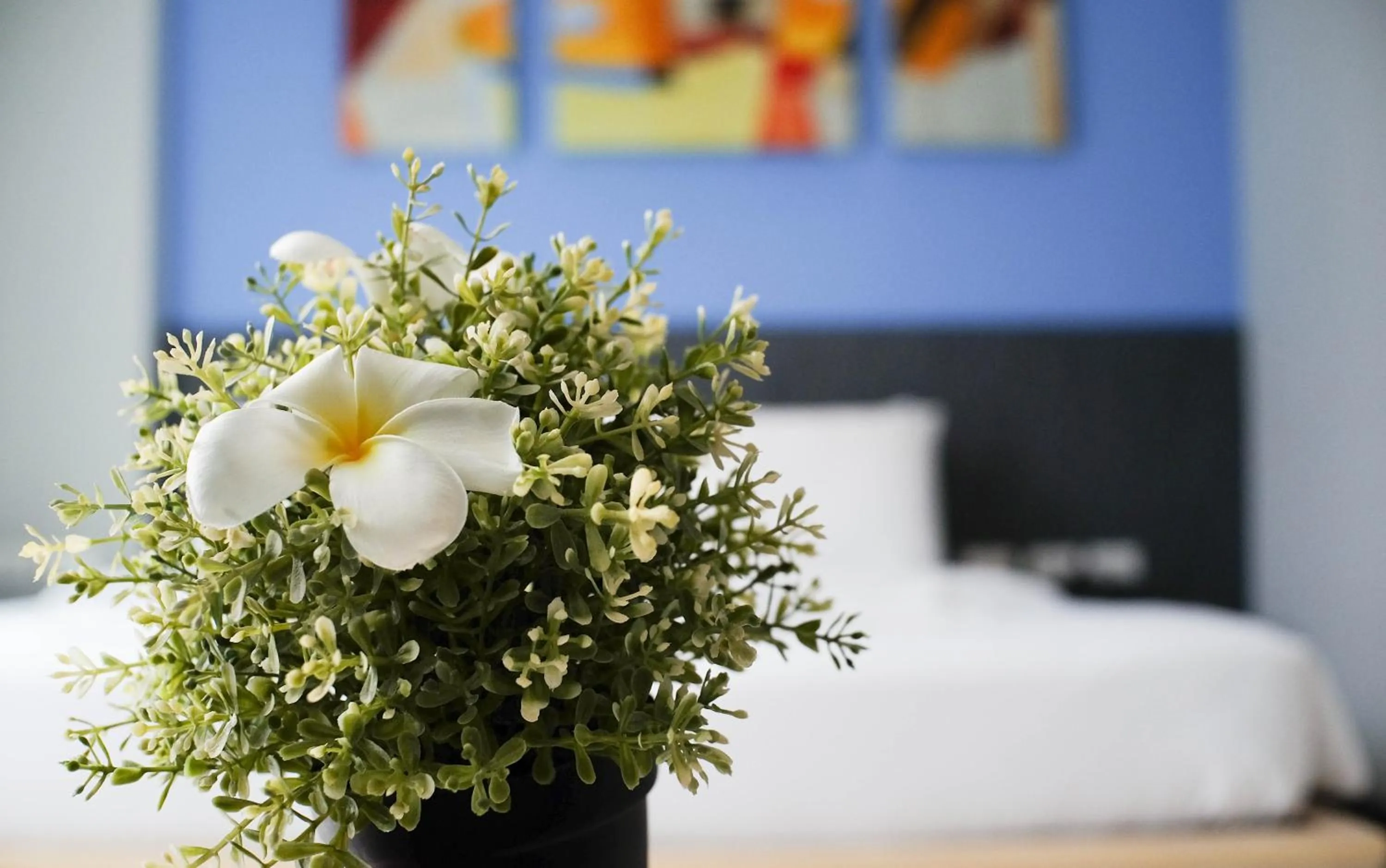 Decorative detail, Bed in FX Hotel Pattaya