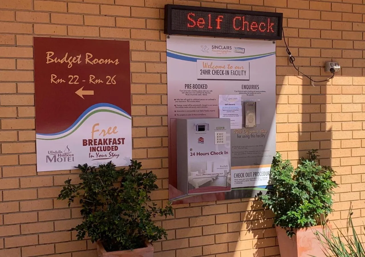 On site in Ulladulla Harbour Motel