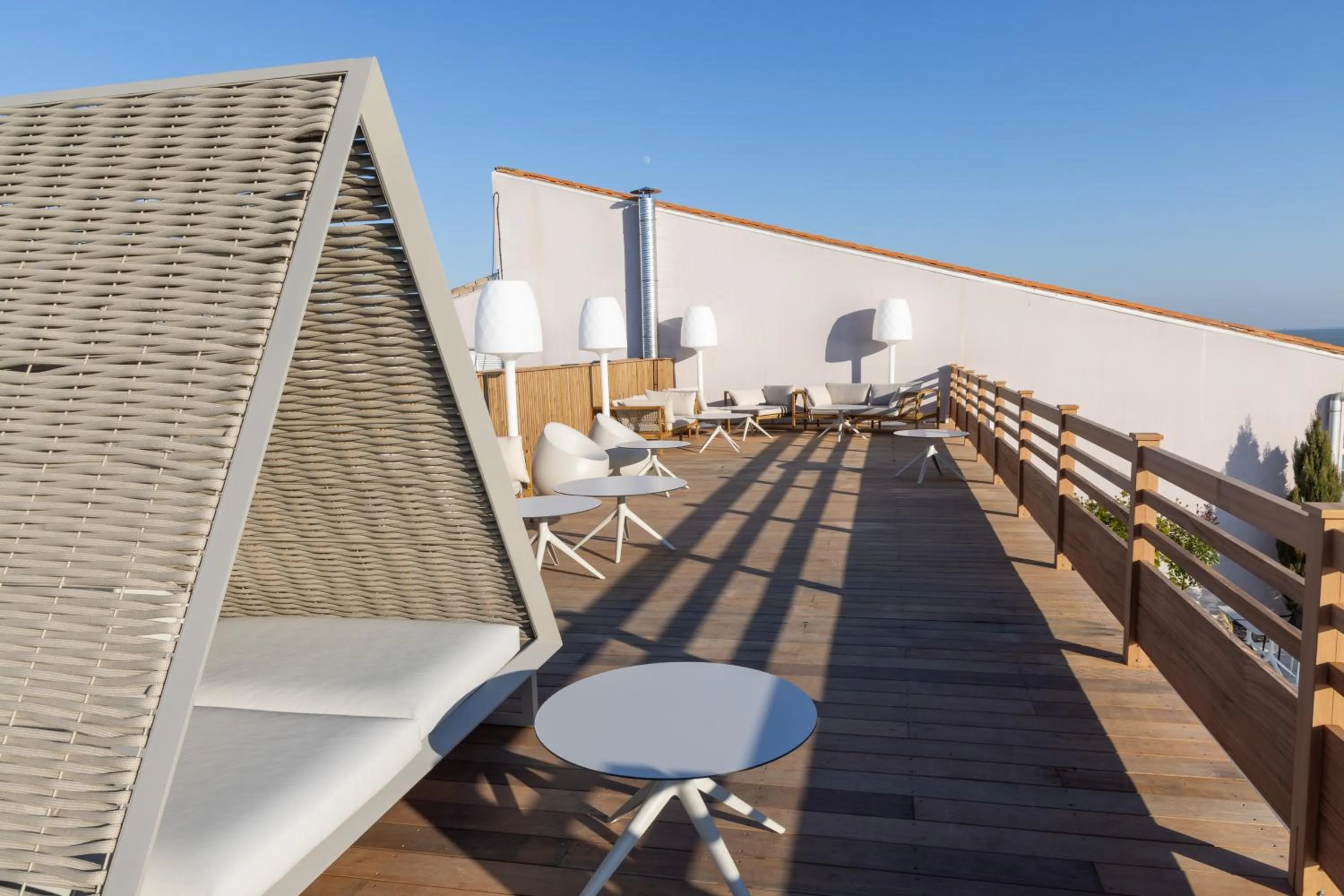 Balcony/Terrace in Hôtel Atalante - Relais Thalasso & Spa