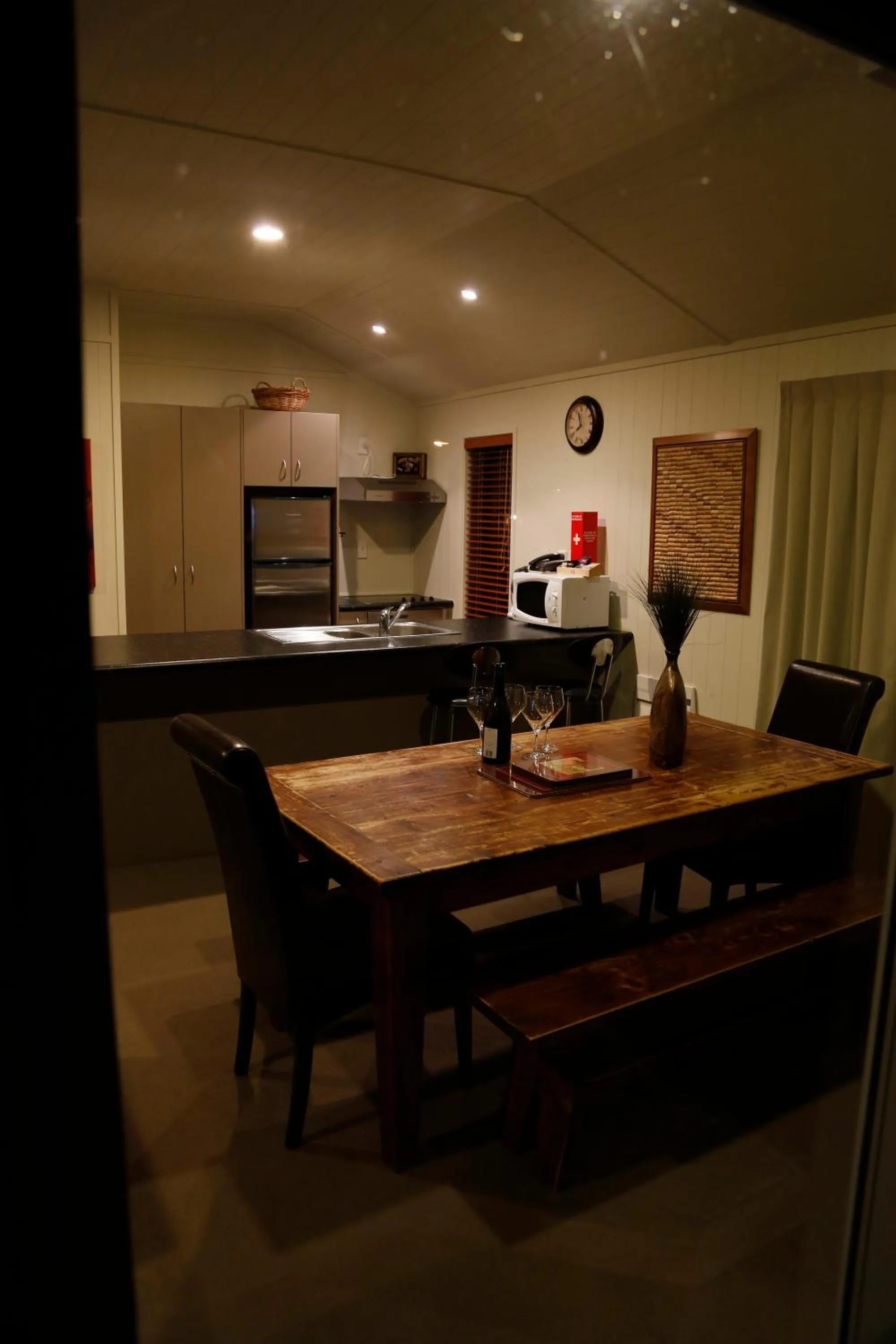 Dining area in Rocky Mountain Chalets Ohakune