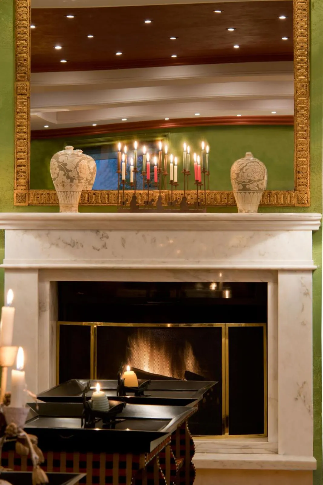 Lounge or bar in Le Manoir Au Lac