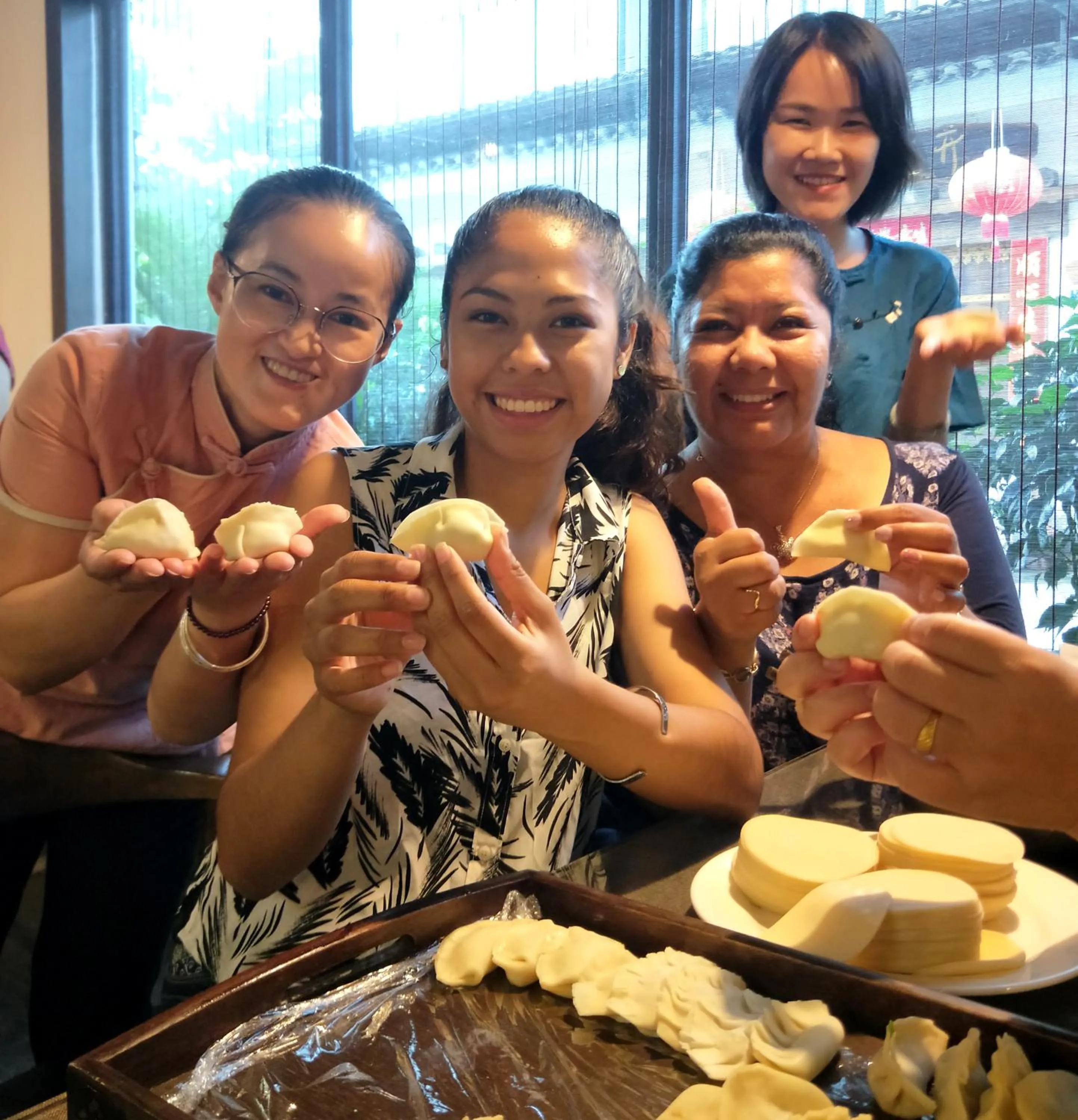 People in Secret Courtyard Resort Hotel
