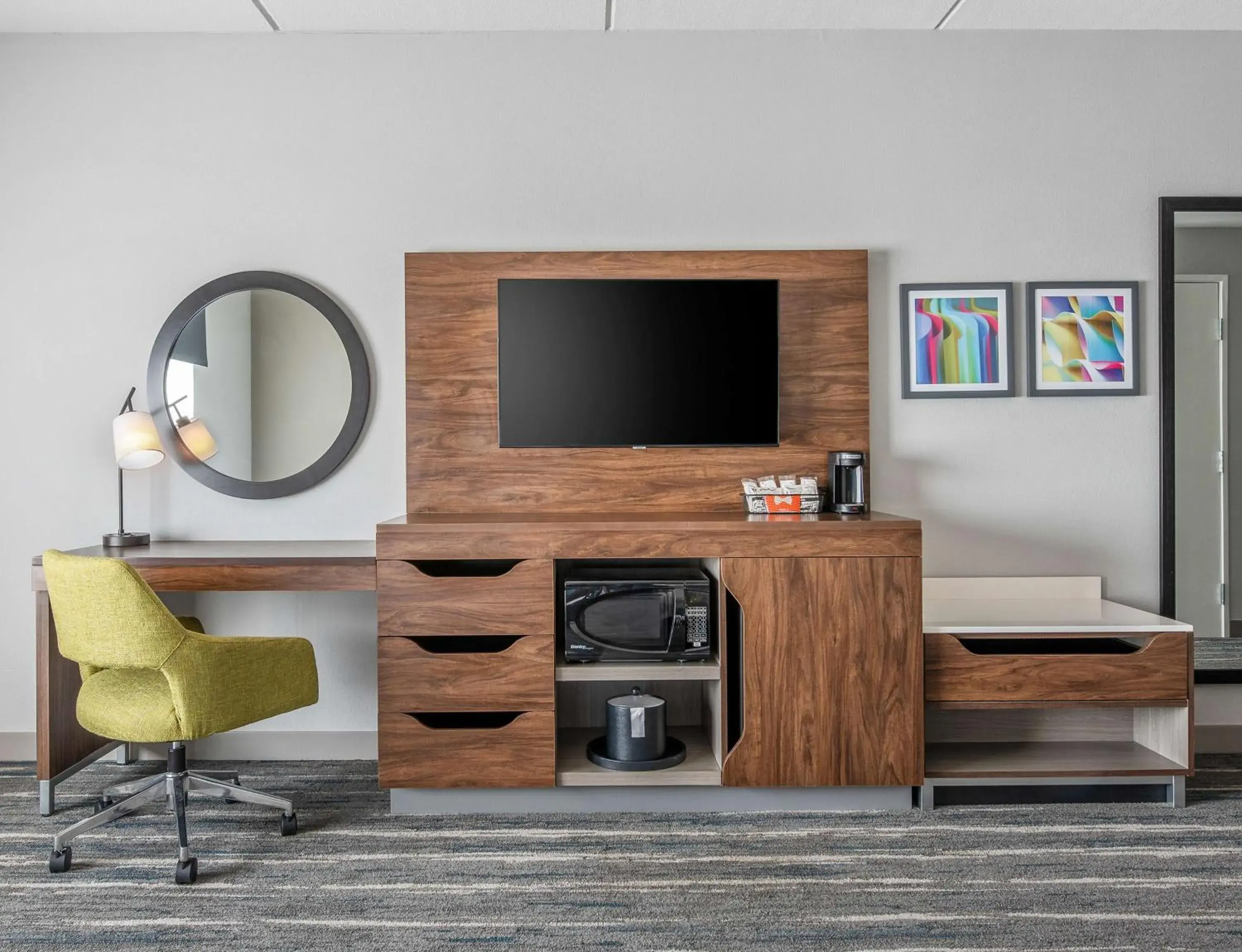 Bedroom in Hampton Inn & Suites Dallas-Allen Bedroom in Hampton Inn & Suites Dallas-Allen