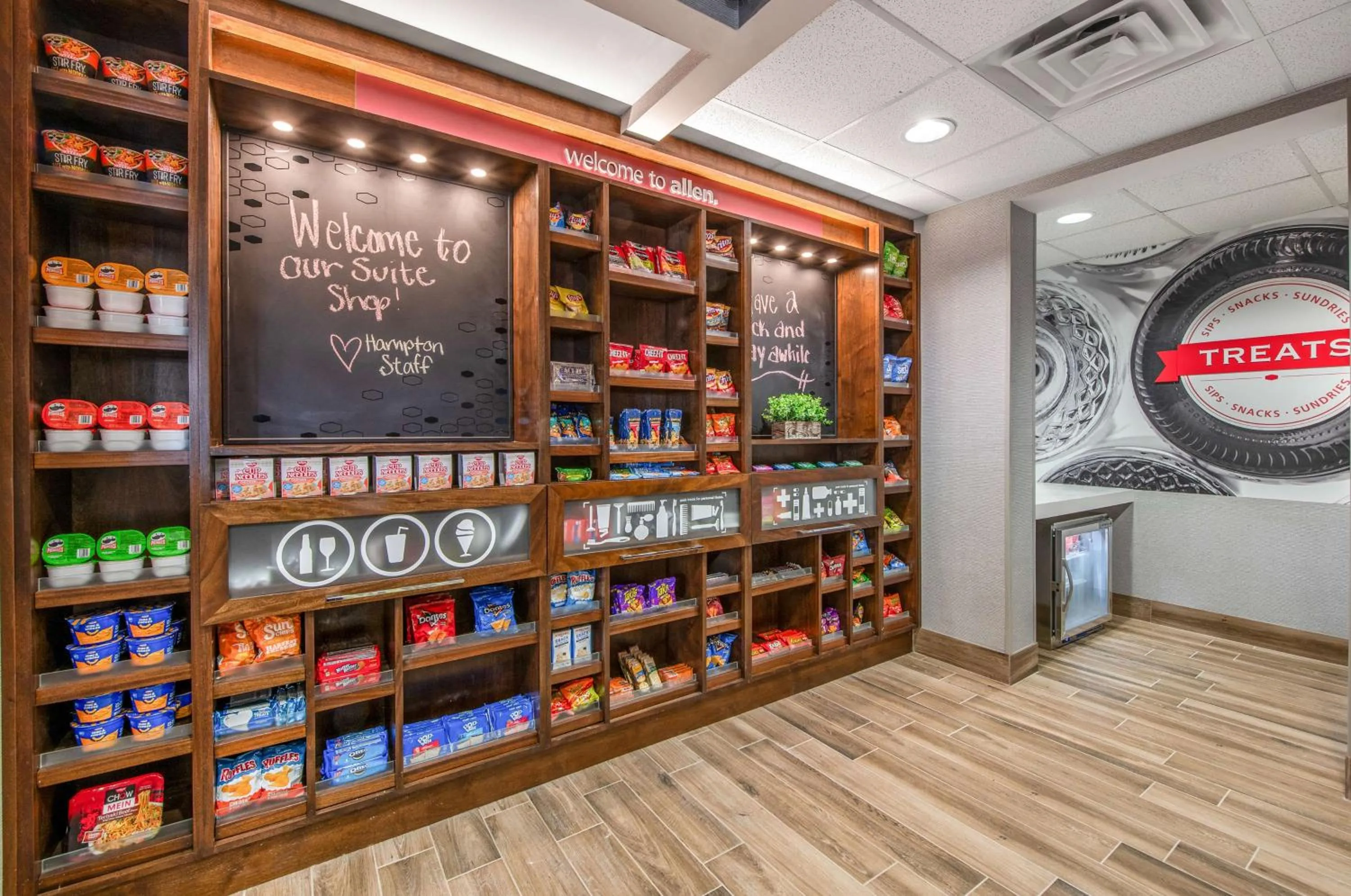 Restaurant/places to eat in Hampton Inn & Suites Dallas-Allen