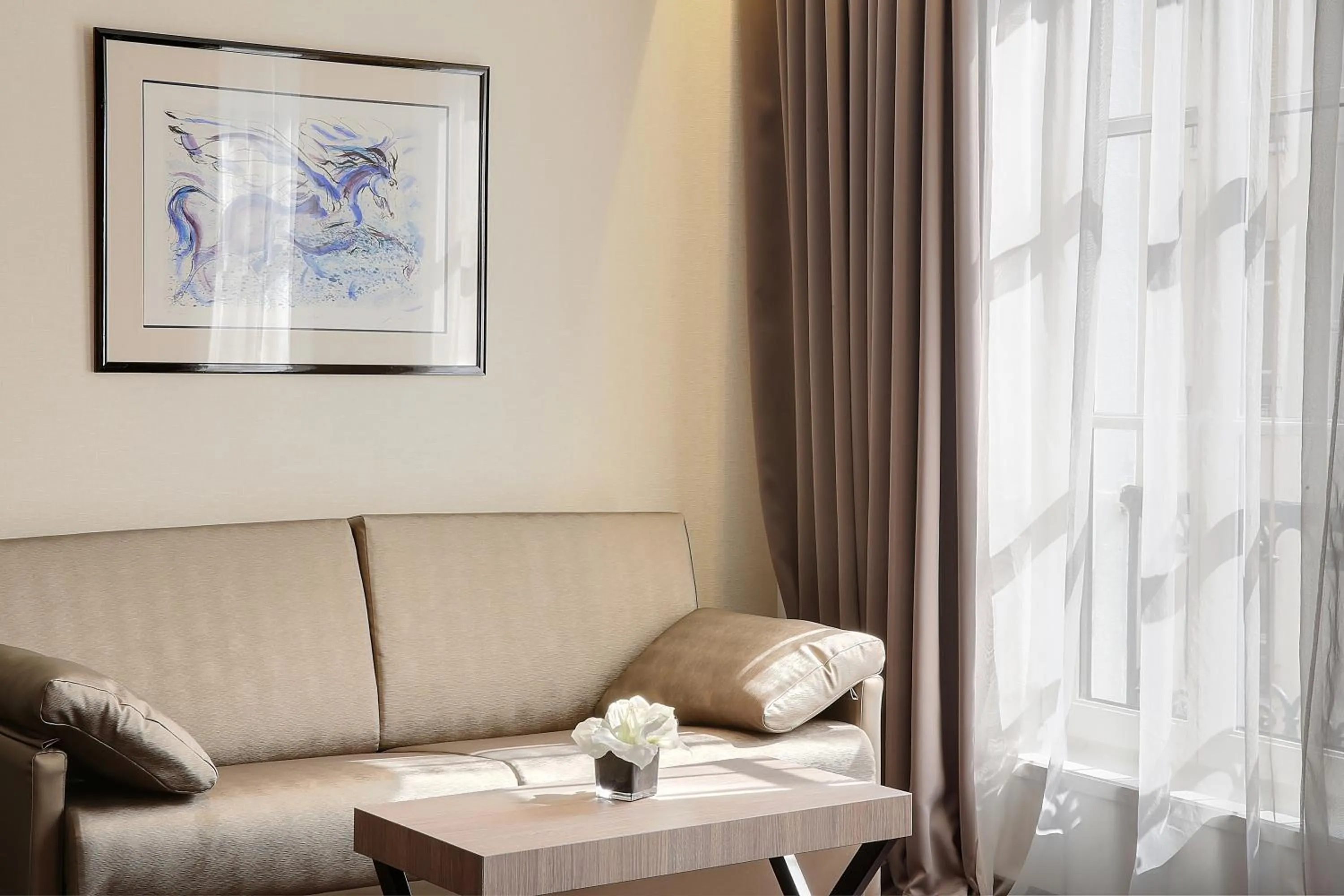 Living room in Best Western Premier de La Poste & Spa