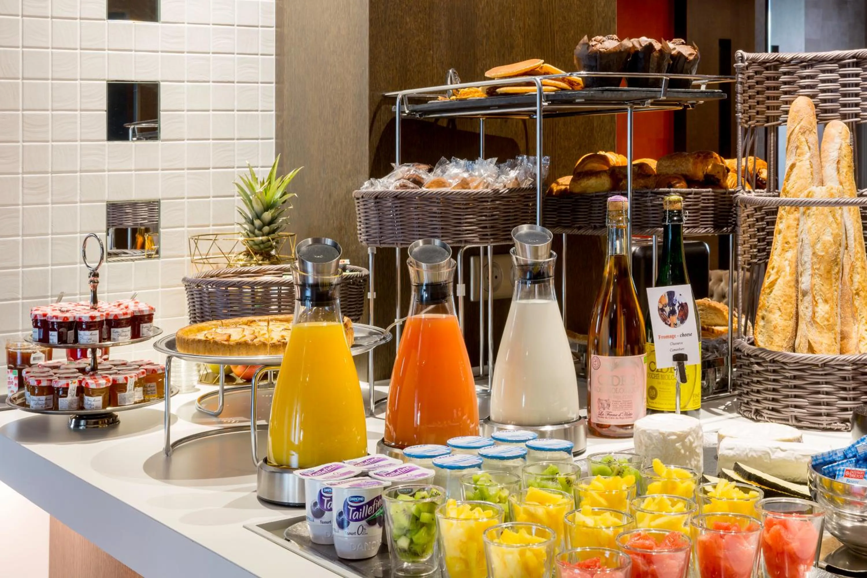Buffet breakfast in Best Western Premier de La Poste & Spa