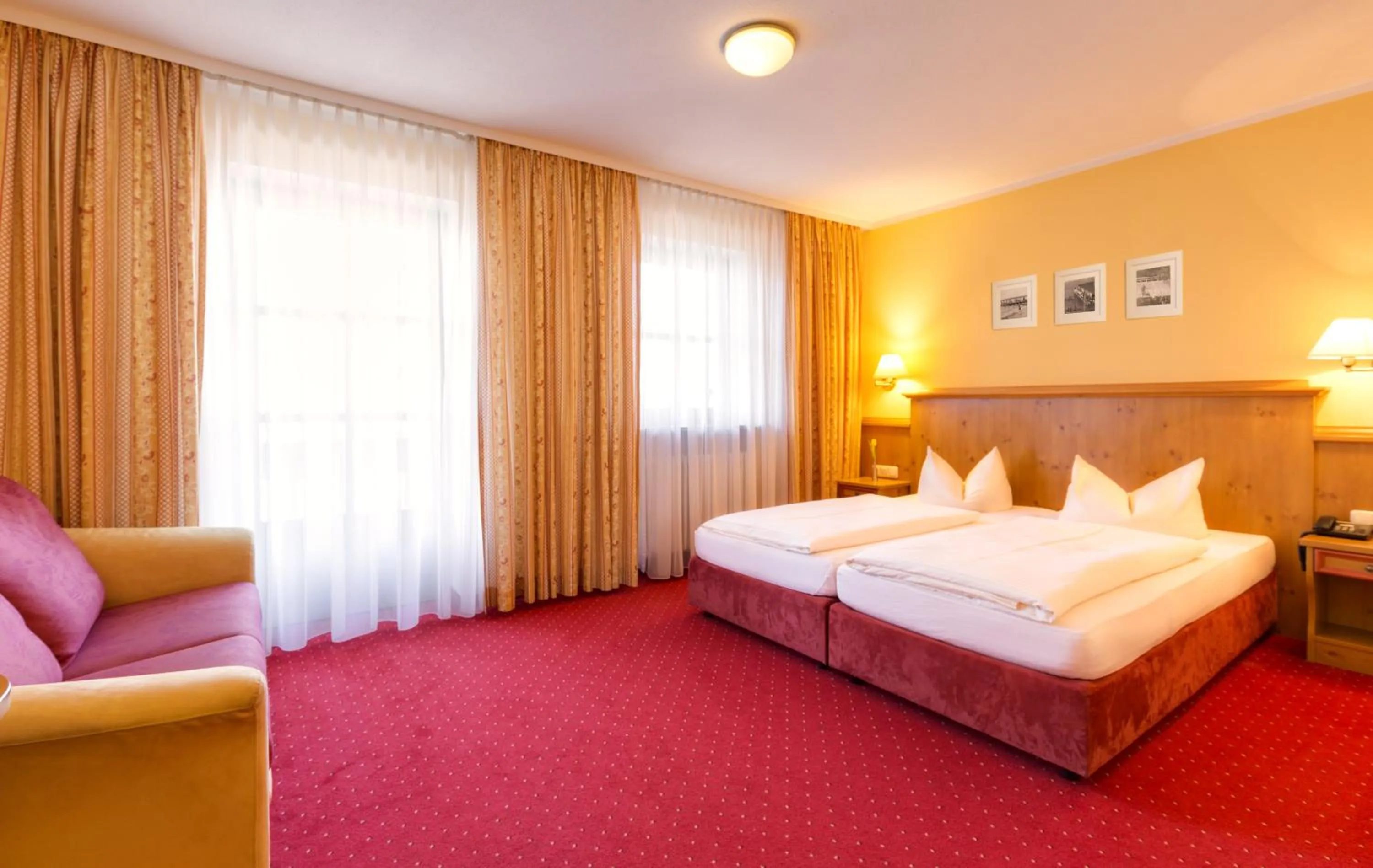 Photo of the whole room, Bed in Hotel Seehof