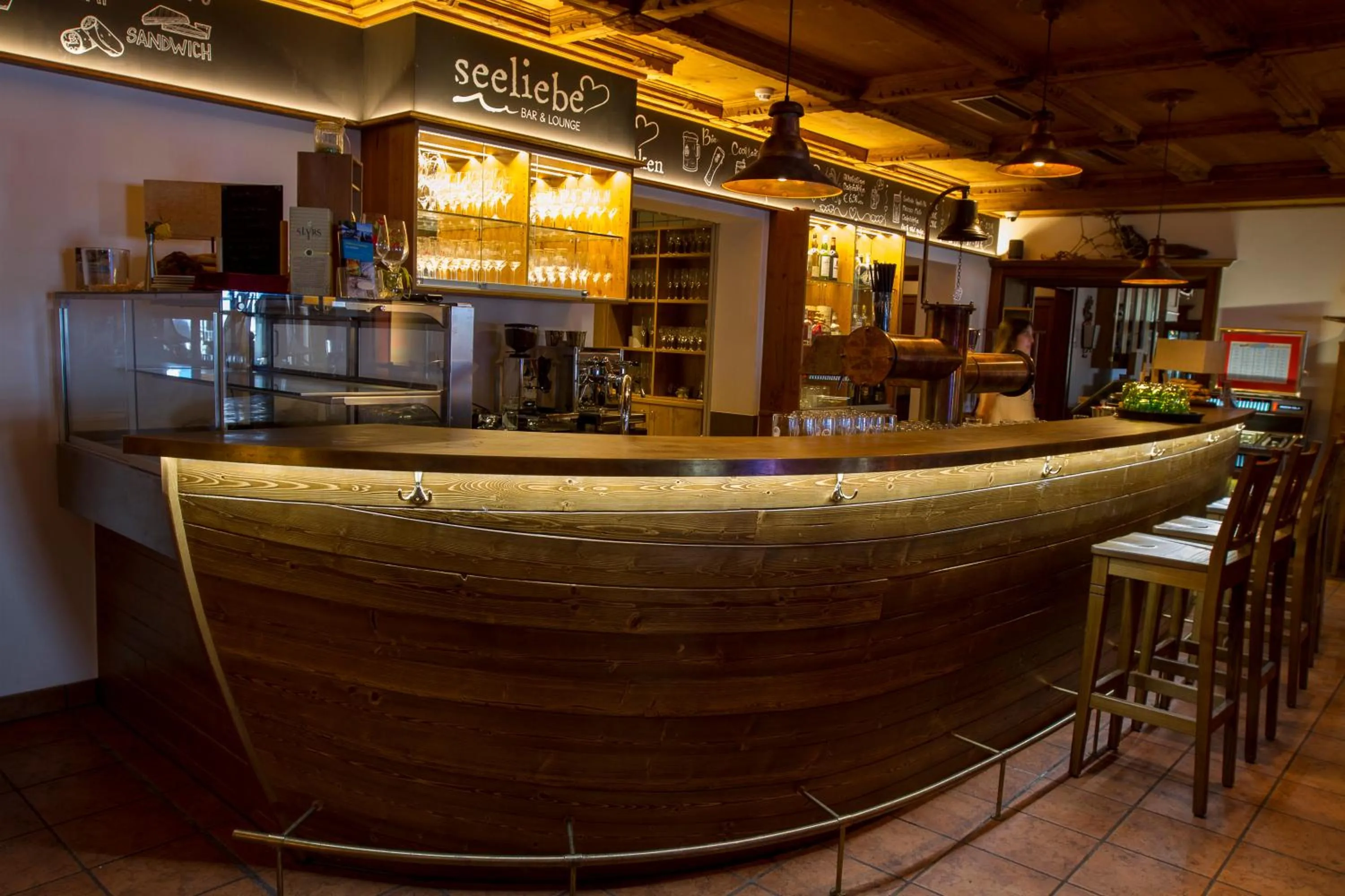 Lounge or bar in Hotel Seehof