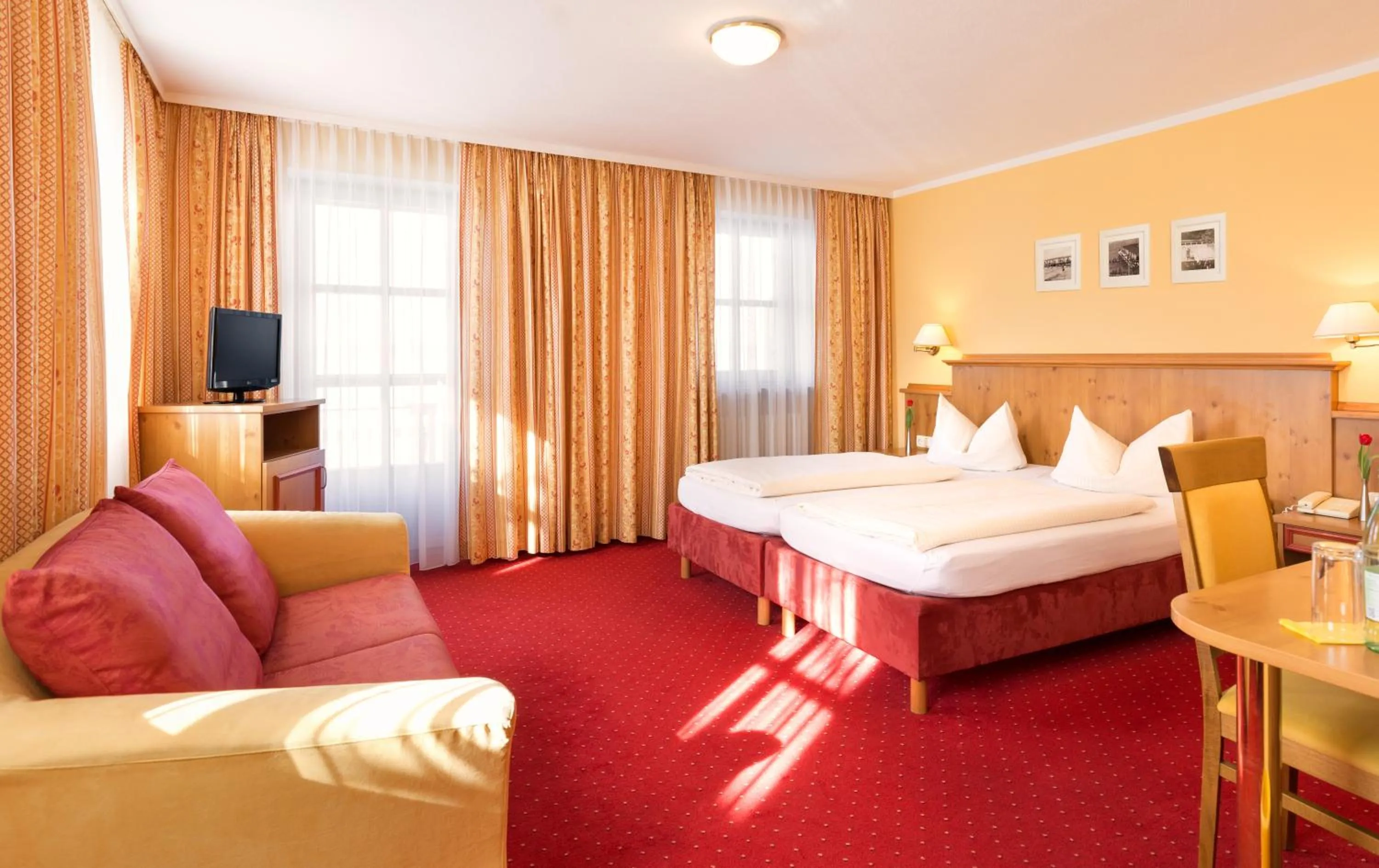 Photo of the whole room, Bed in Hotel Seehof