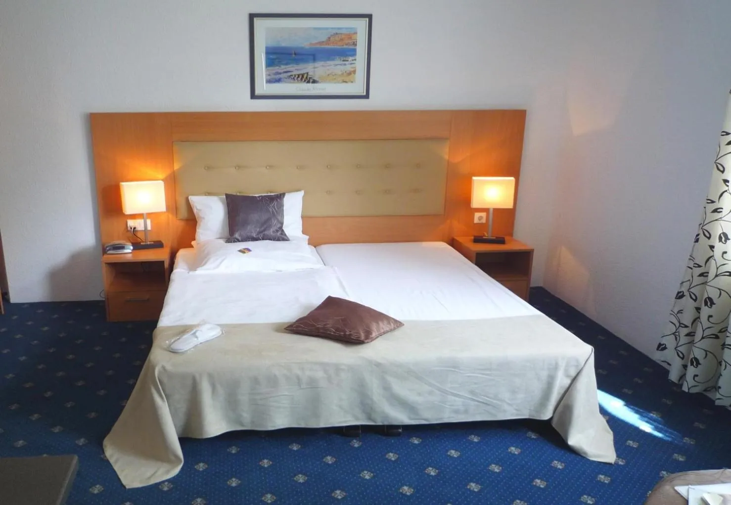 Bed in Hotel Abalone