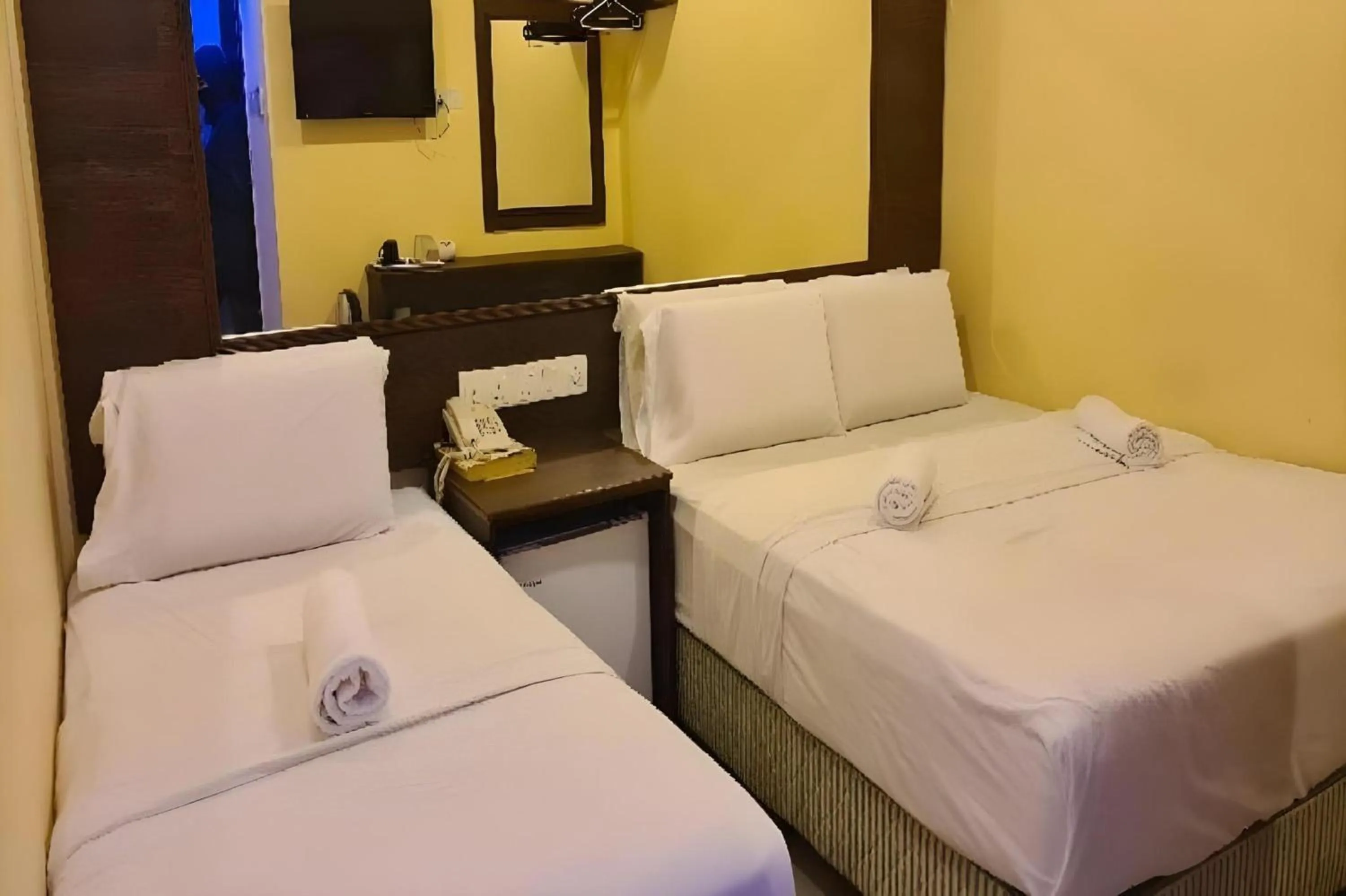 Photo of the whole room, Bed in Hotel O The Space Inn