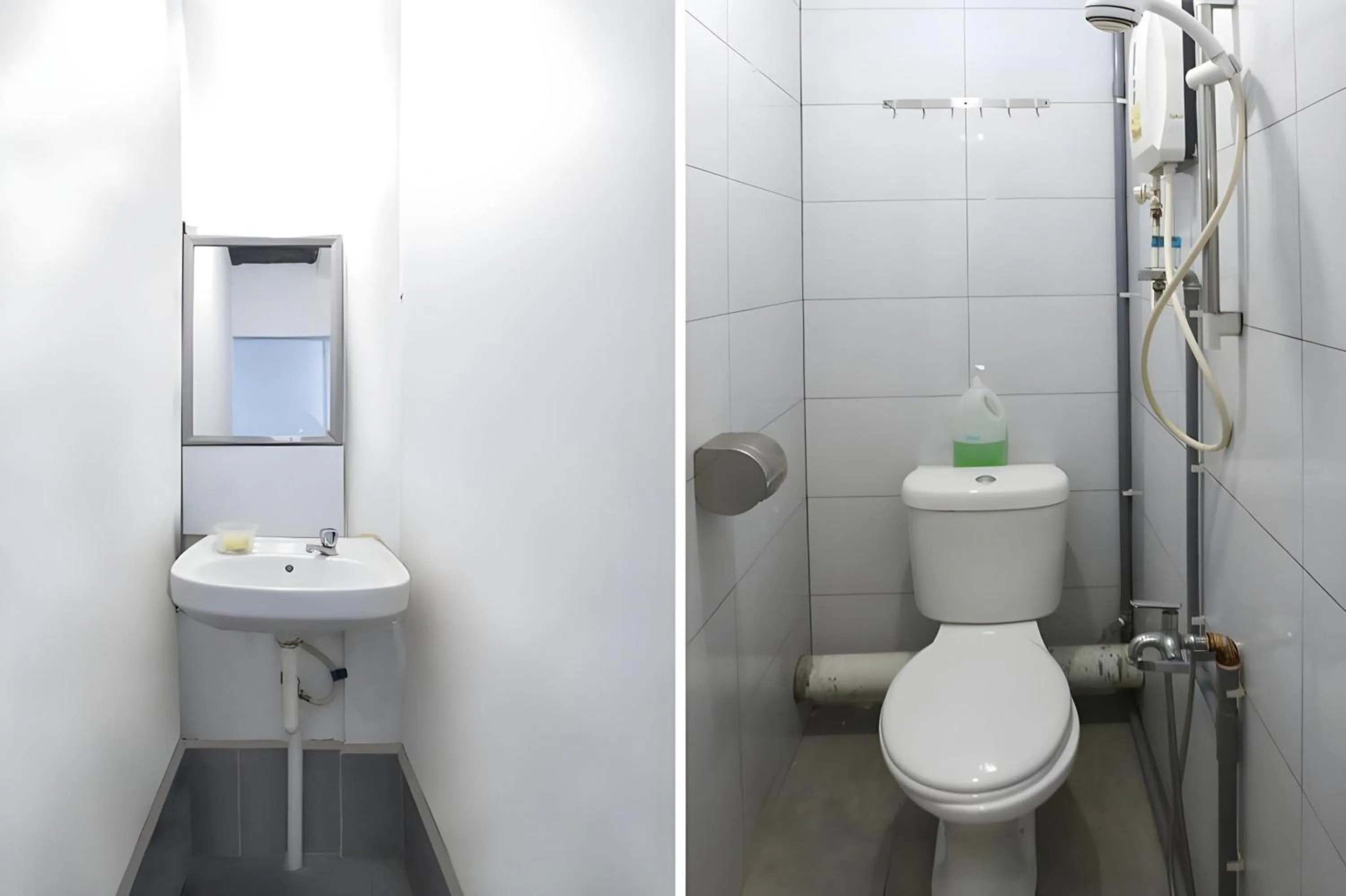 Bathroom in Hotel O The Space Inn