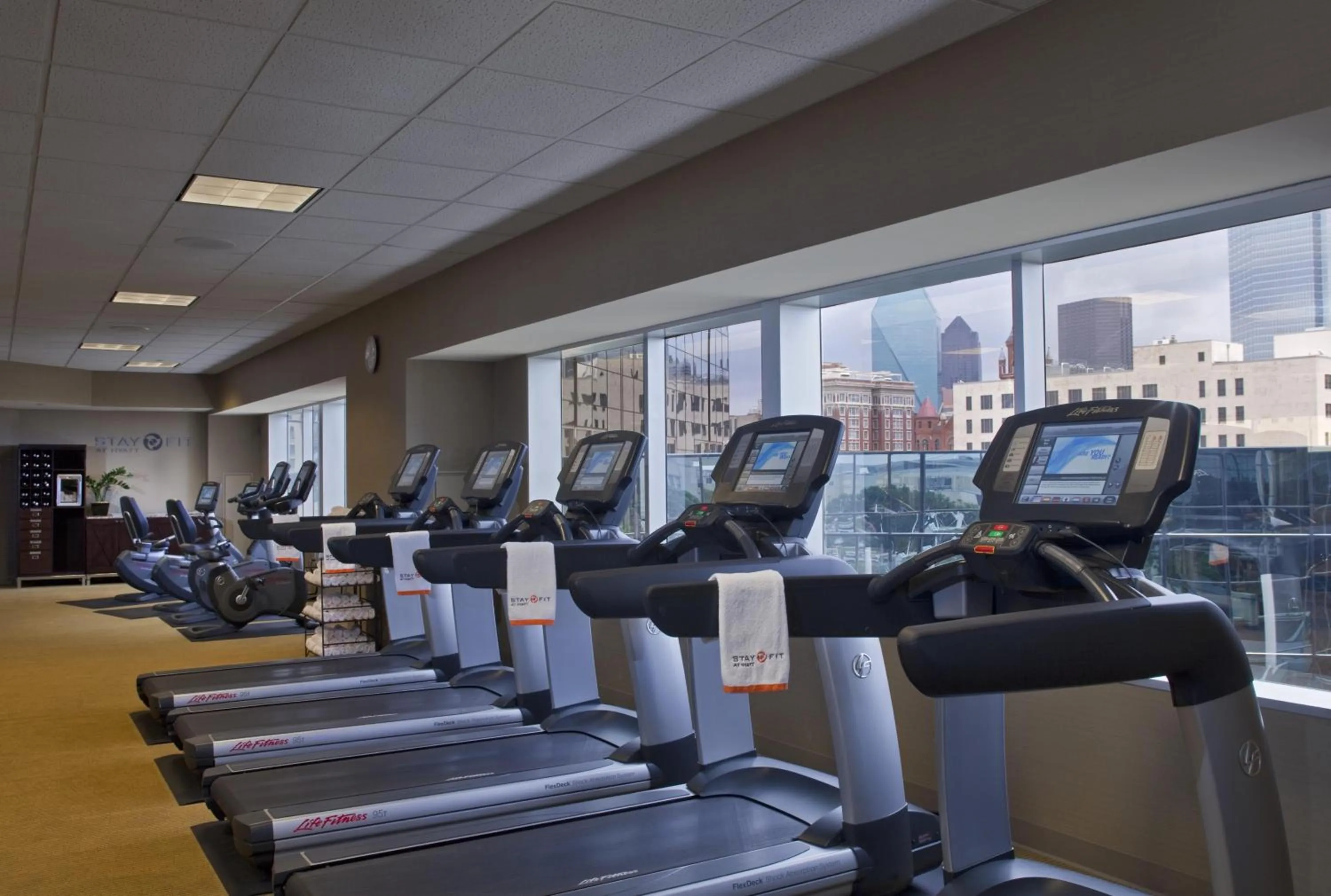 Fitness centre/facilities in Hyatt Regency Dallas