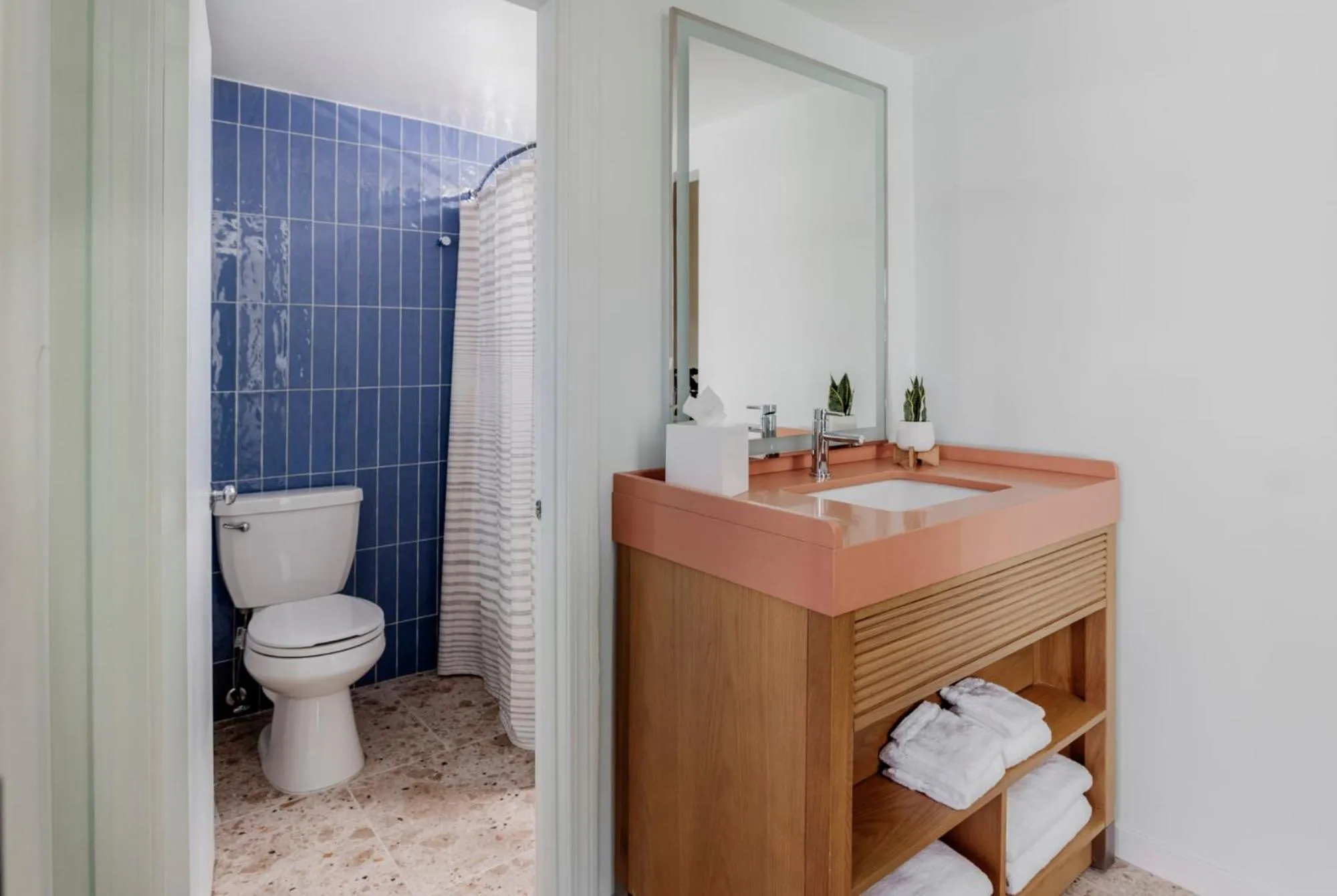 Bathroom in Riviera Beach Resort