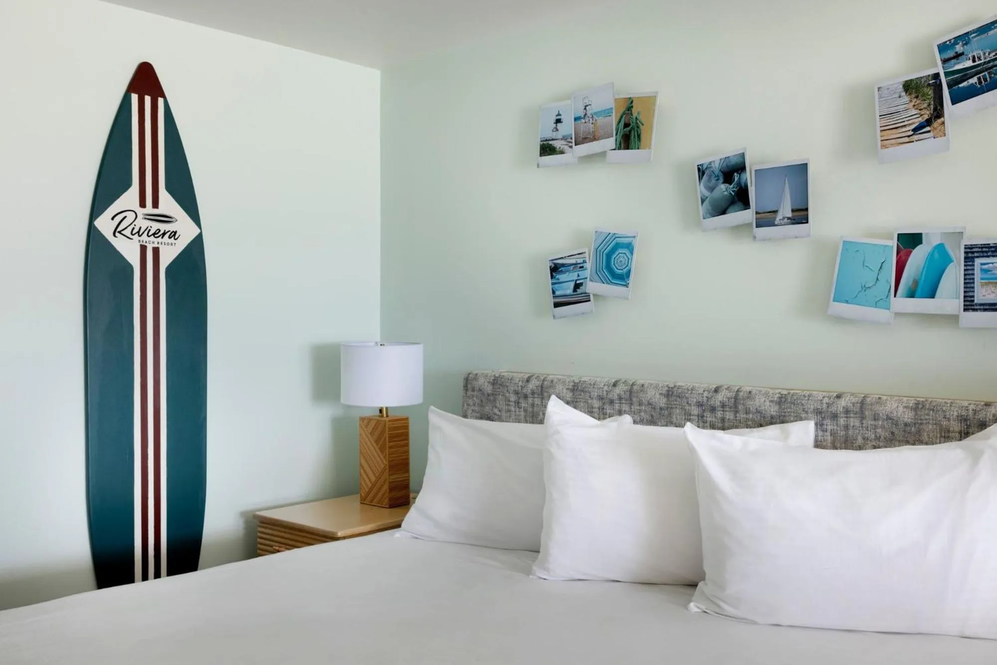 Bed in Riviera Beach Resort