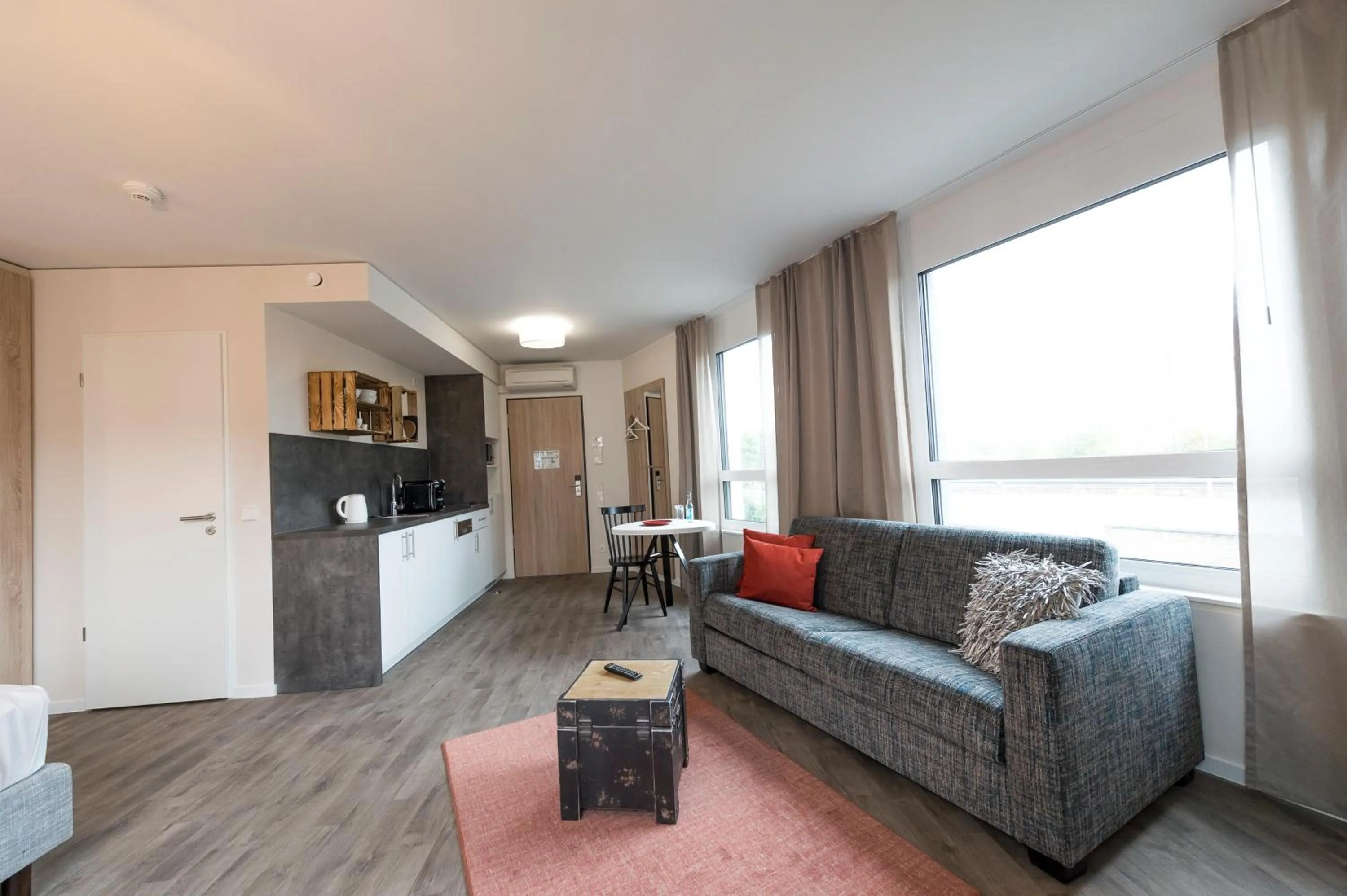 Kitchen or kitchenette in HARBR. boardinghouse Ludwigsburg