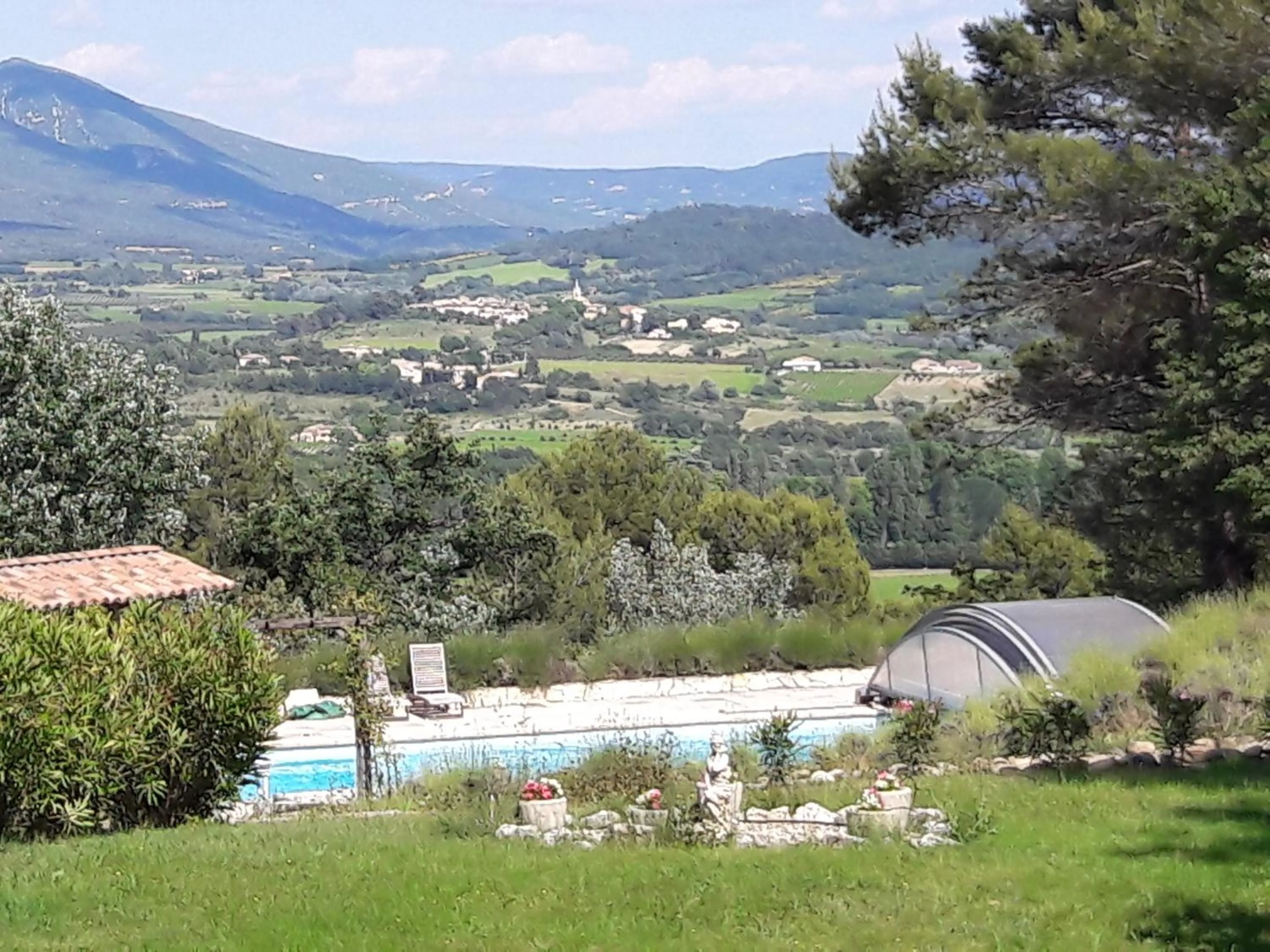 View (from property/room) in Les Cerises