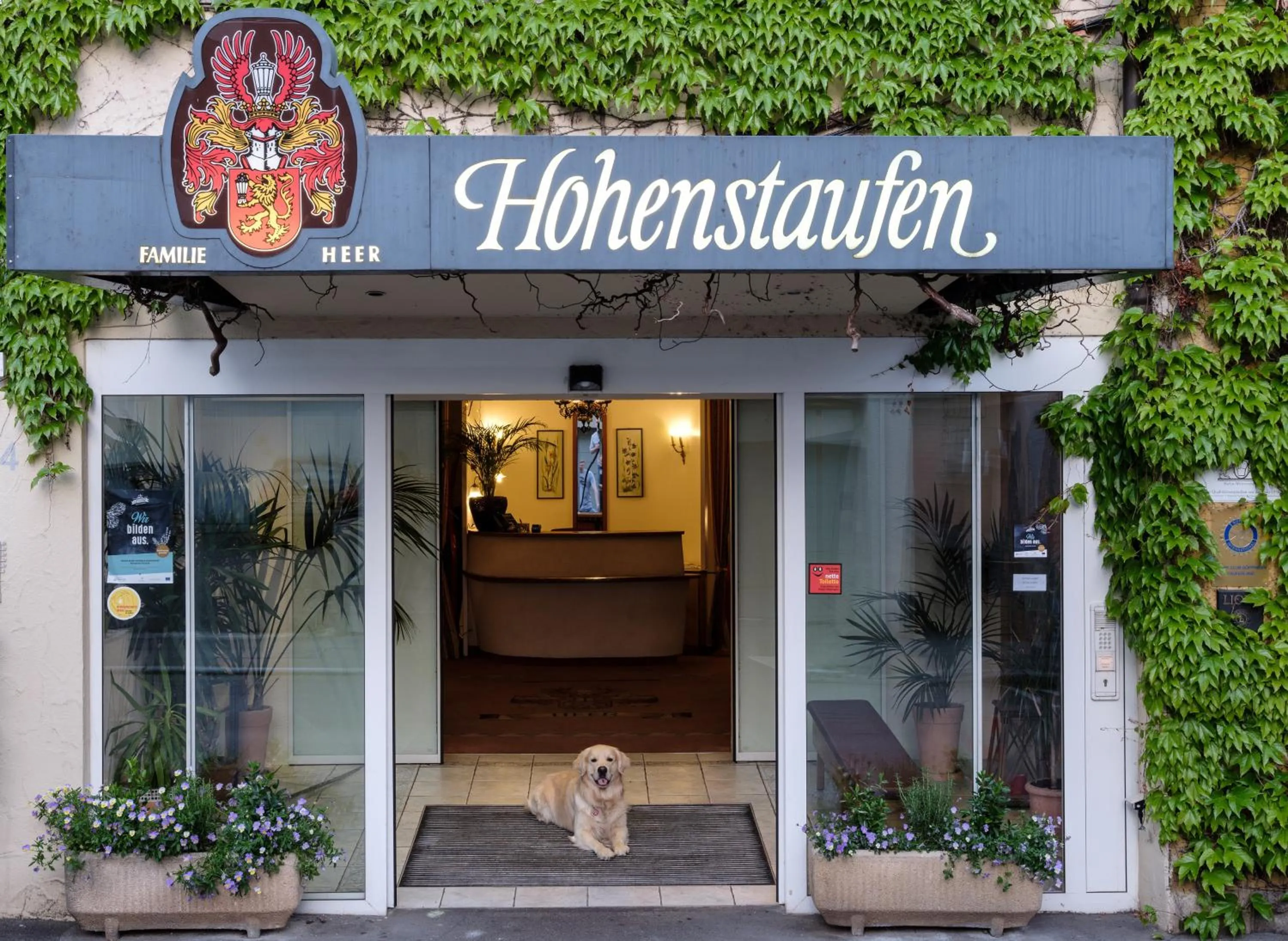 Facade/entrance in Hotel Hohenstaufen