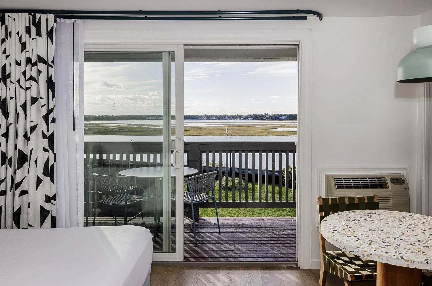 River view in Red Jacket Beach Resort