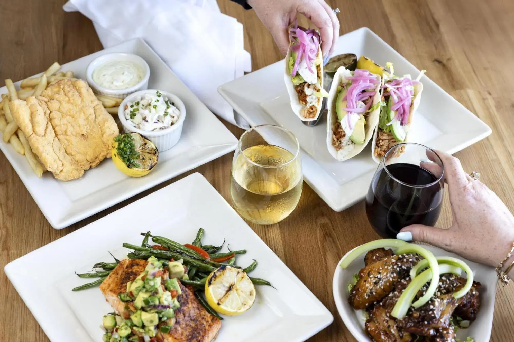 Food and drinks in Red Jacket Beach Resort Food and drinks in Red Jacket Beach Resort