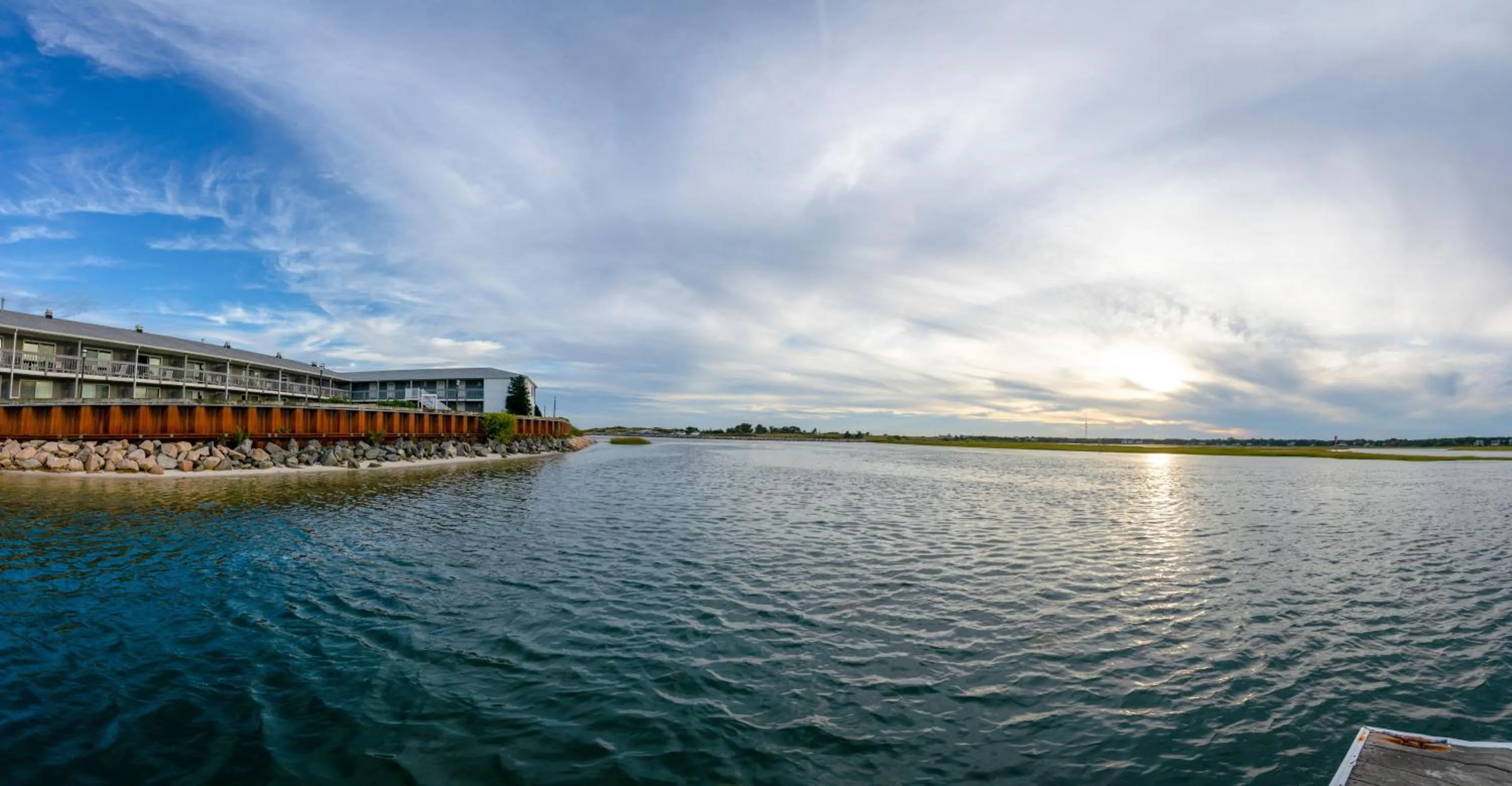 River view in Red Jacket Beach Resort