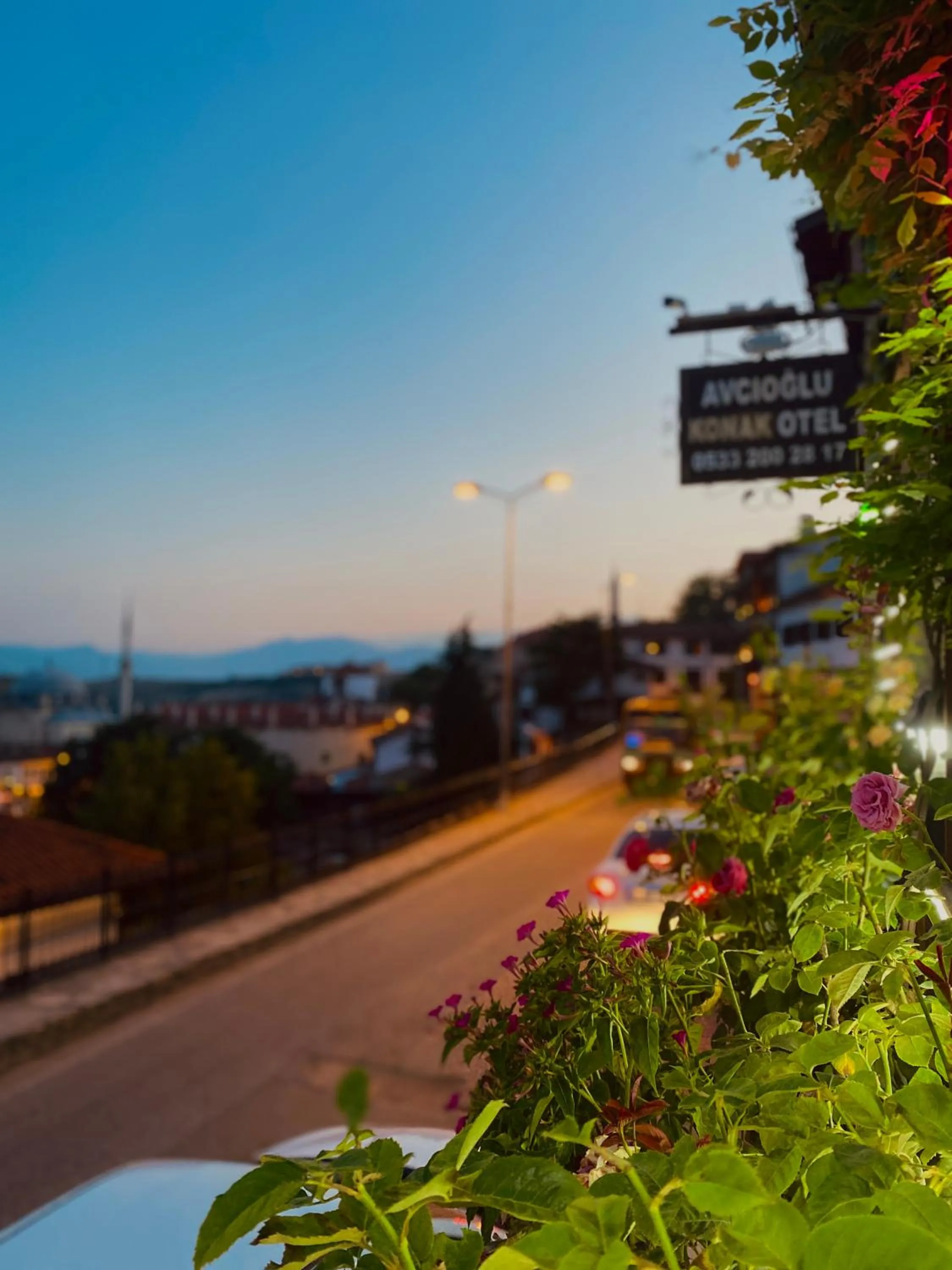 City view in Avcıoğlu Konak Otel