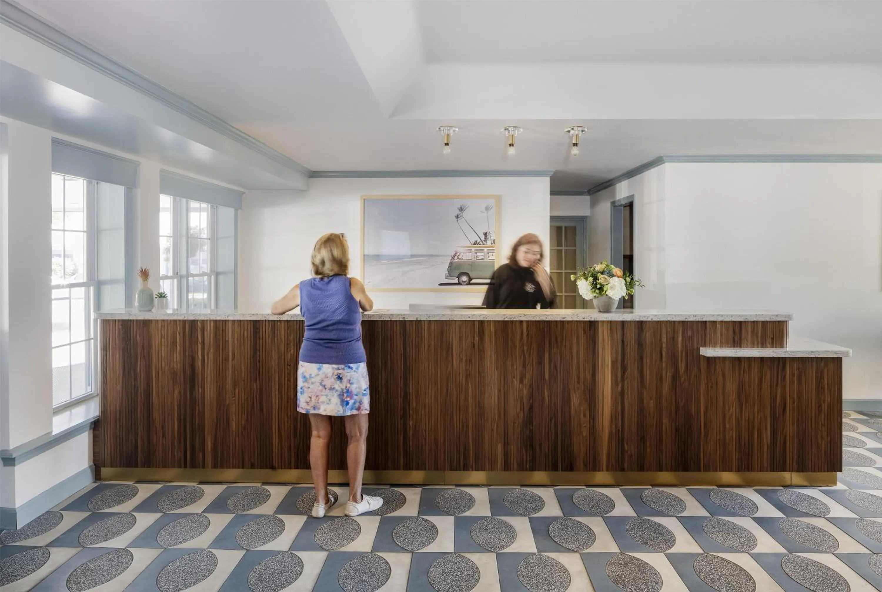 Lobby or reception in Blue Water Resort