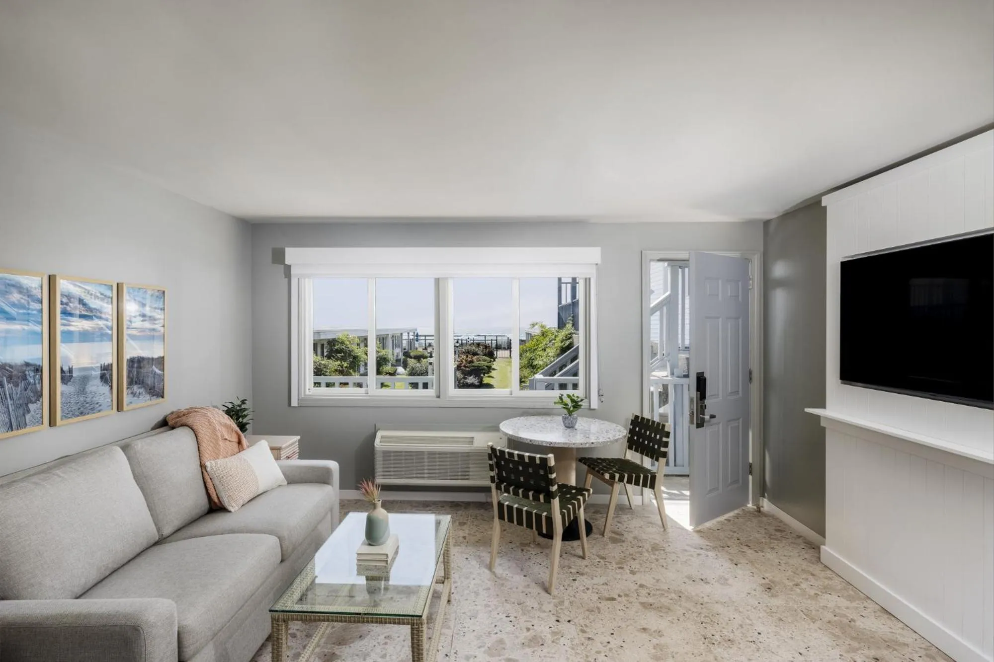 Seating area in Blue Water Resort