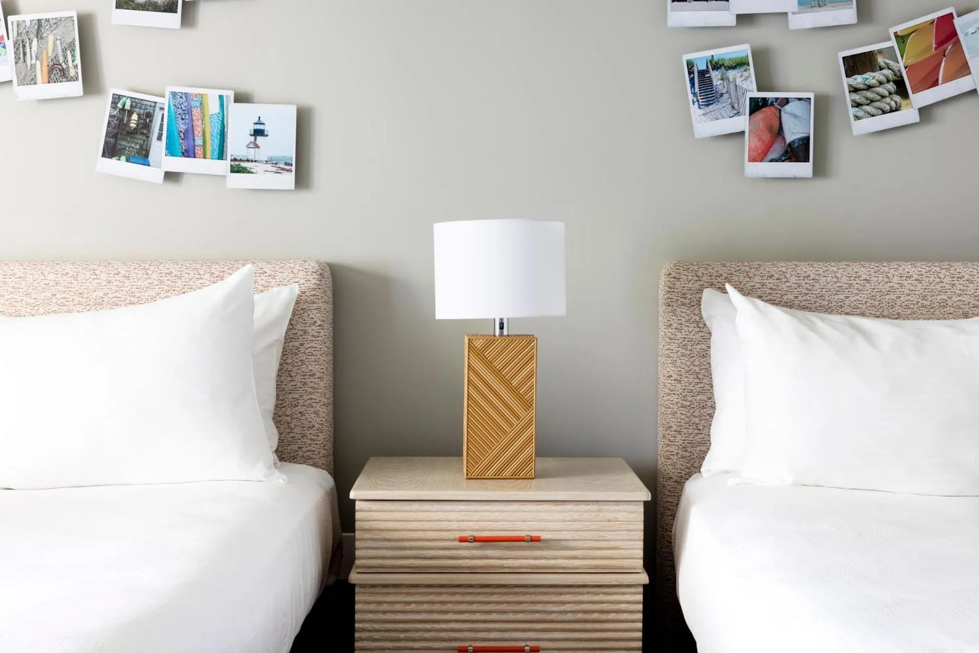 Bed in Blue Water Resort