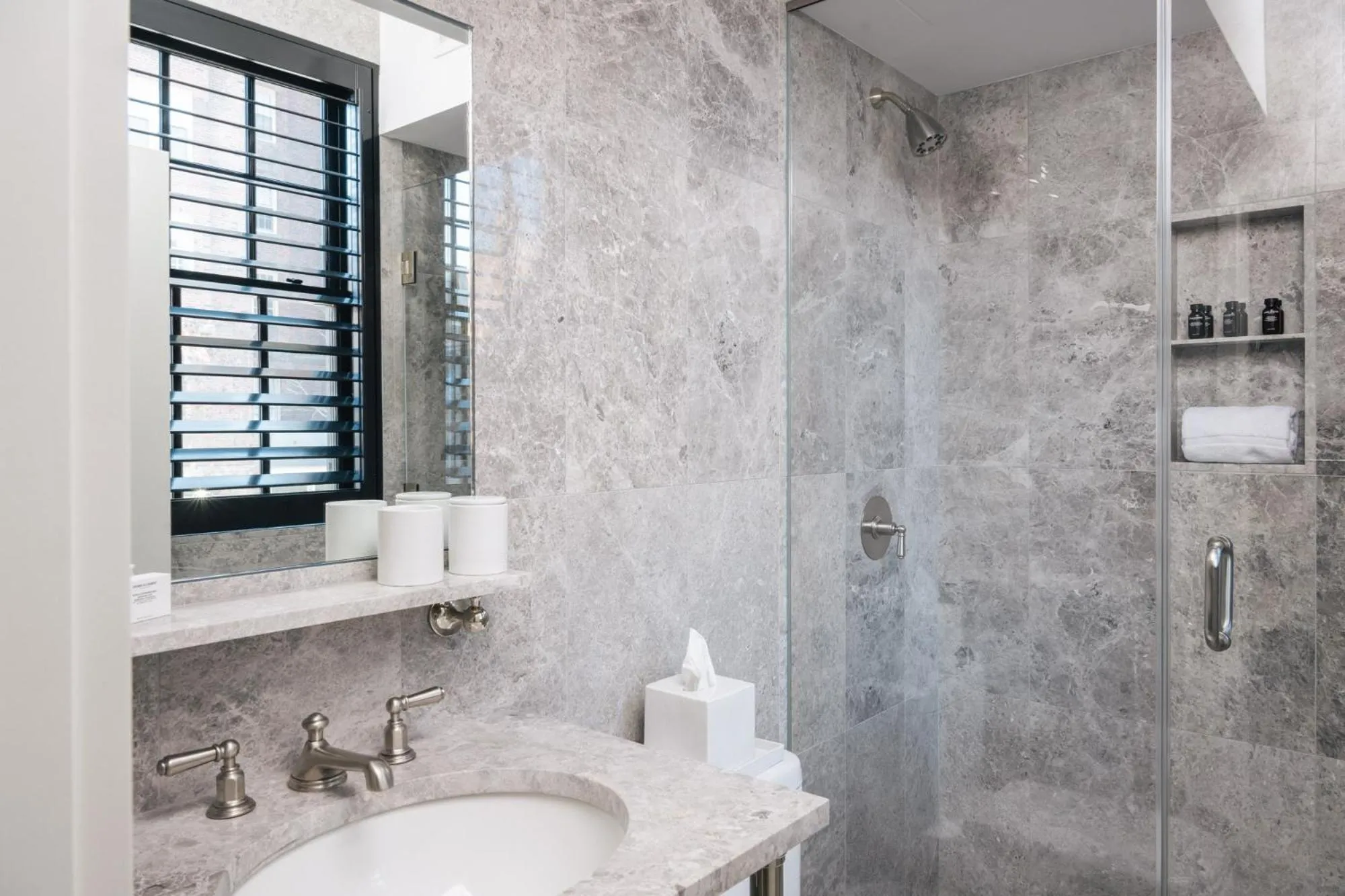 Bathroom in Beacon Hill Hotel