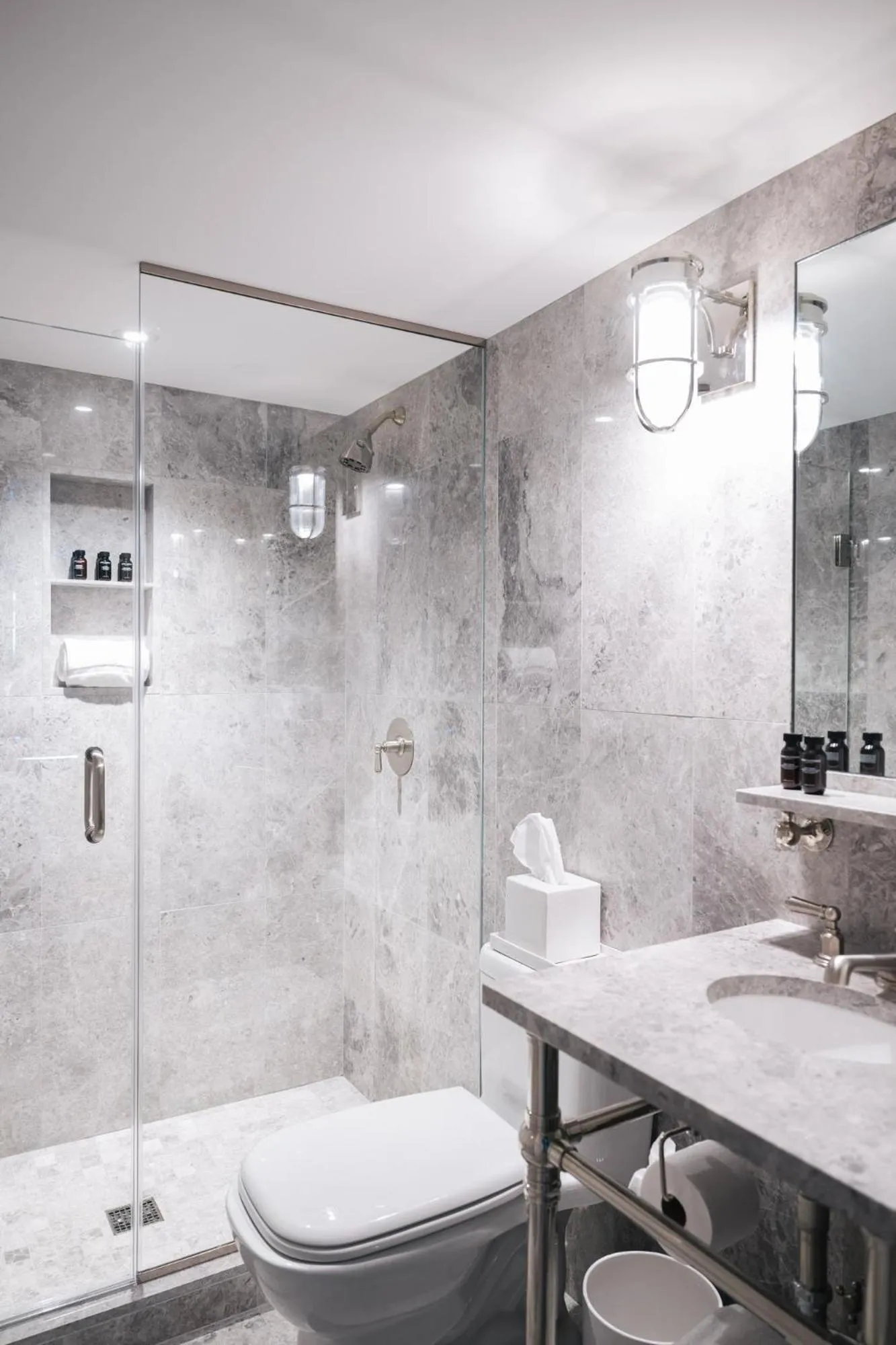 Bathroom in Beacon Hill Hotel