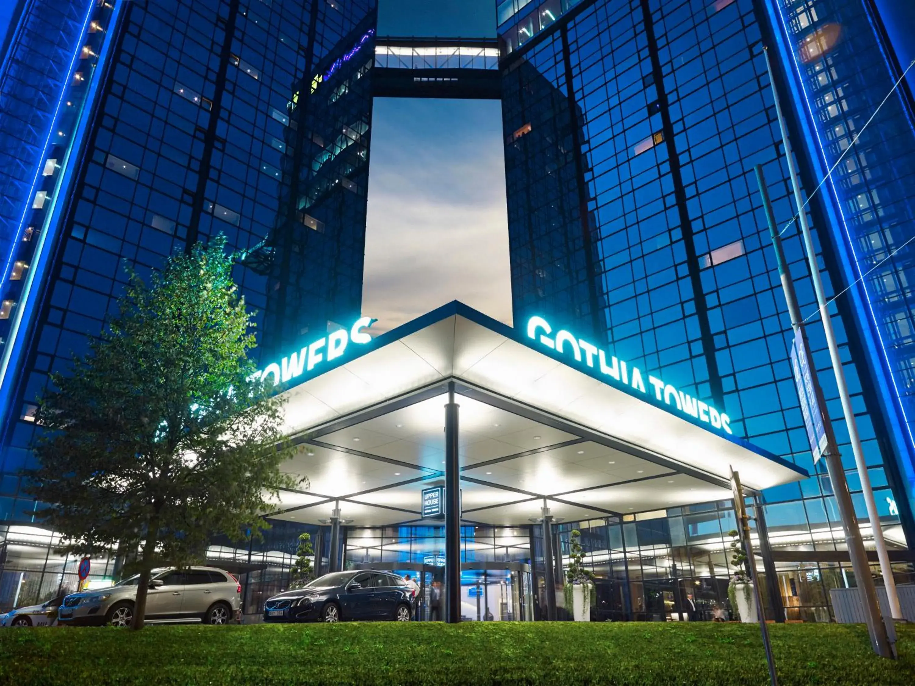 Facade/entrance in Gothia Towers & Upper House Facade/entrance in Gothia Towers & Upper House