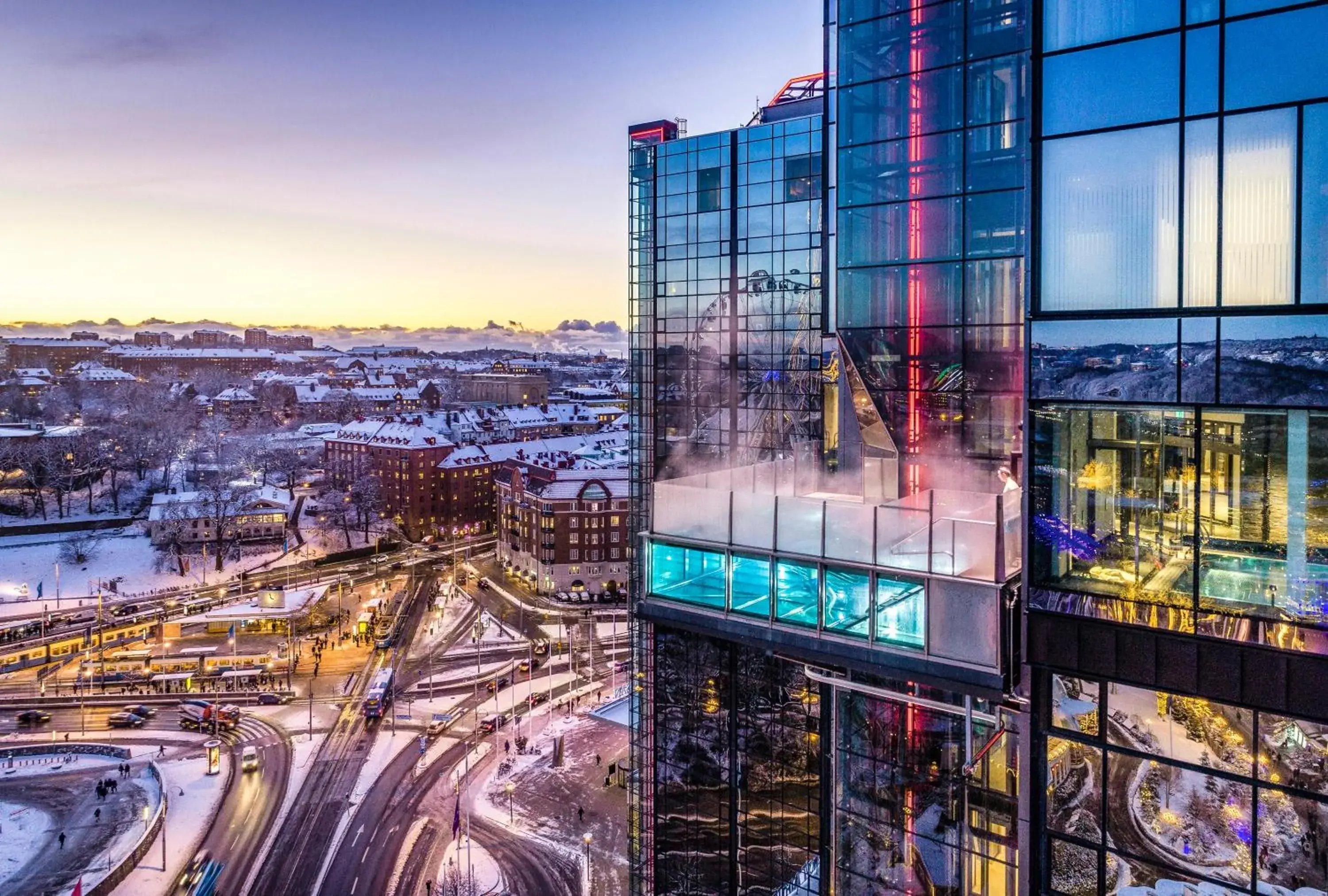 Property building in Gothia Towers & Upper House Property building in Gothia Towers & Upper House