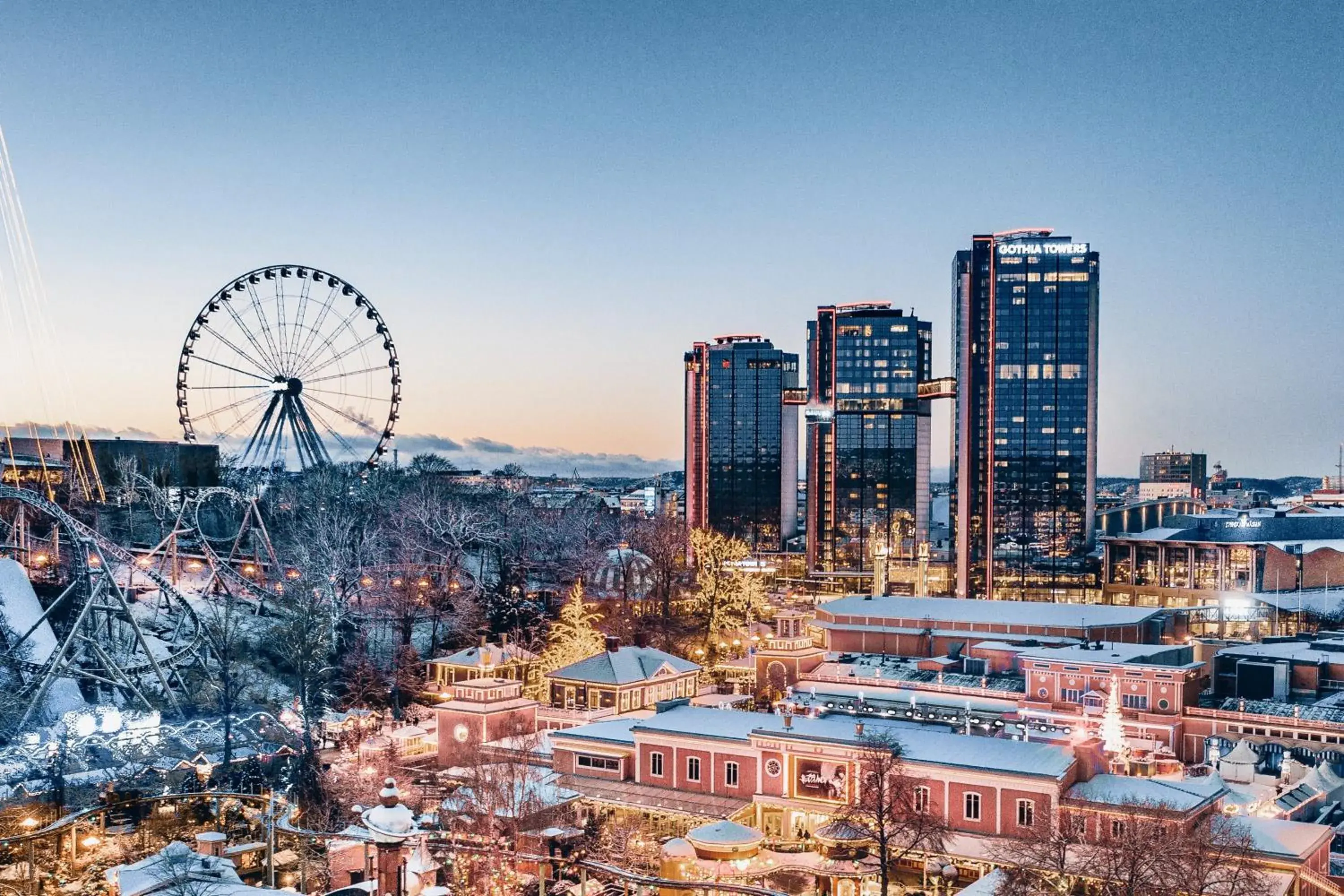 Property building in Gothia Towers & Upper House Property building in Gothia Towers & Upper House