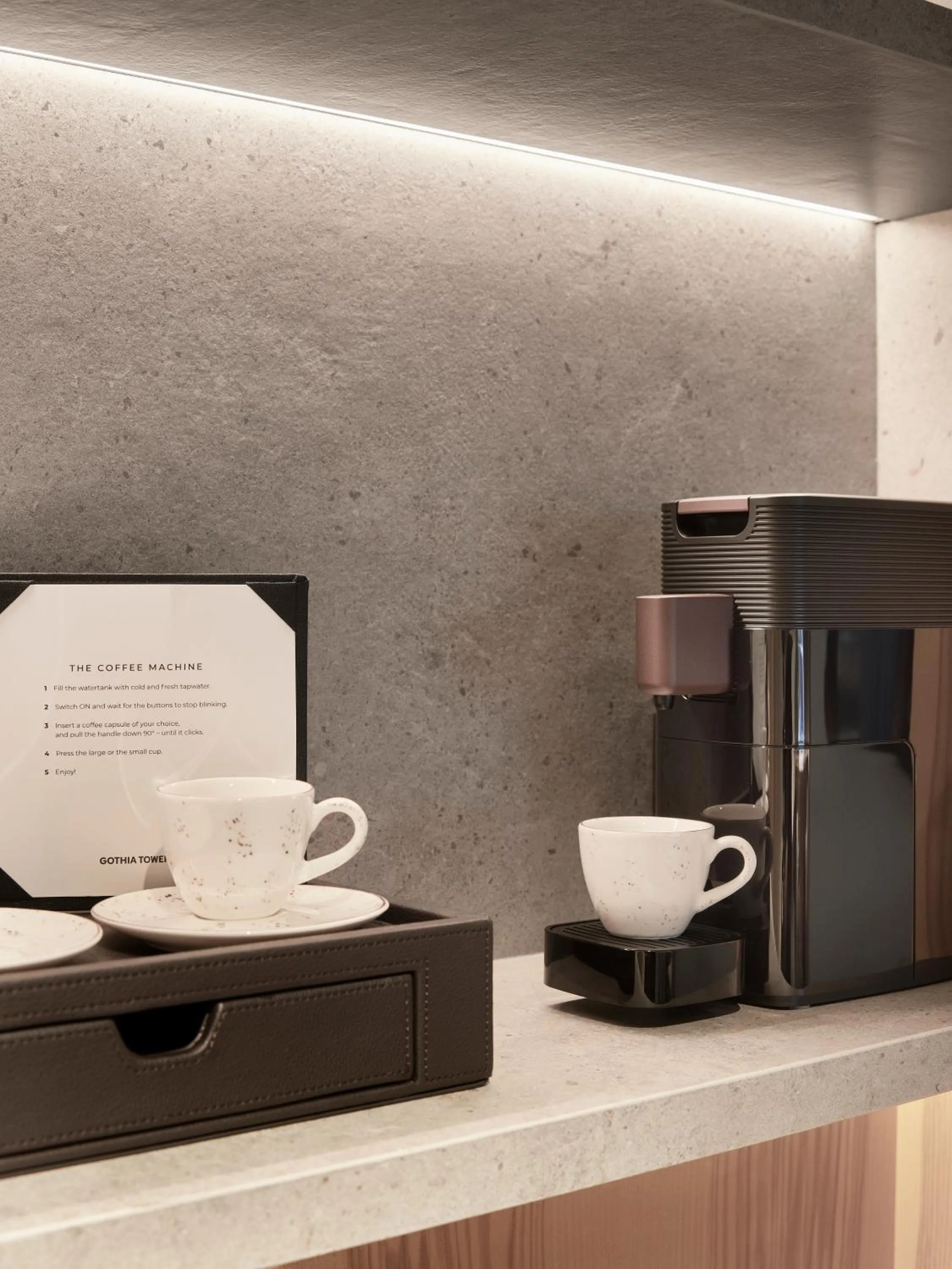 Coffee/tea facilities in Gothia Towers & Upper House
