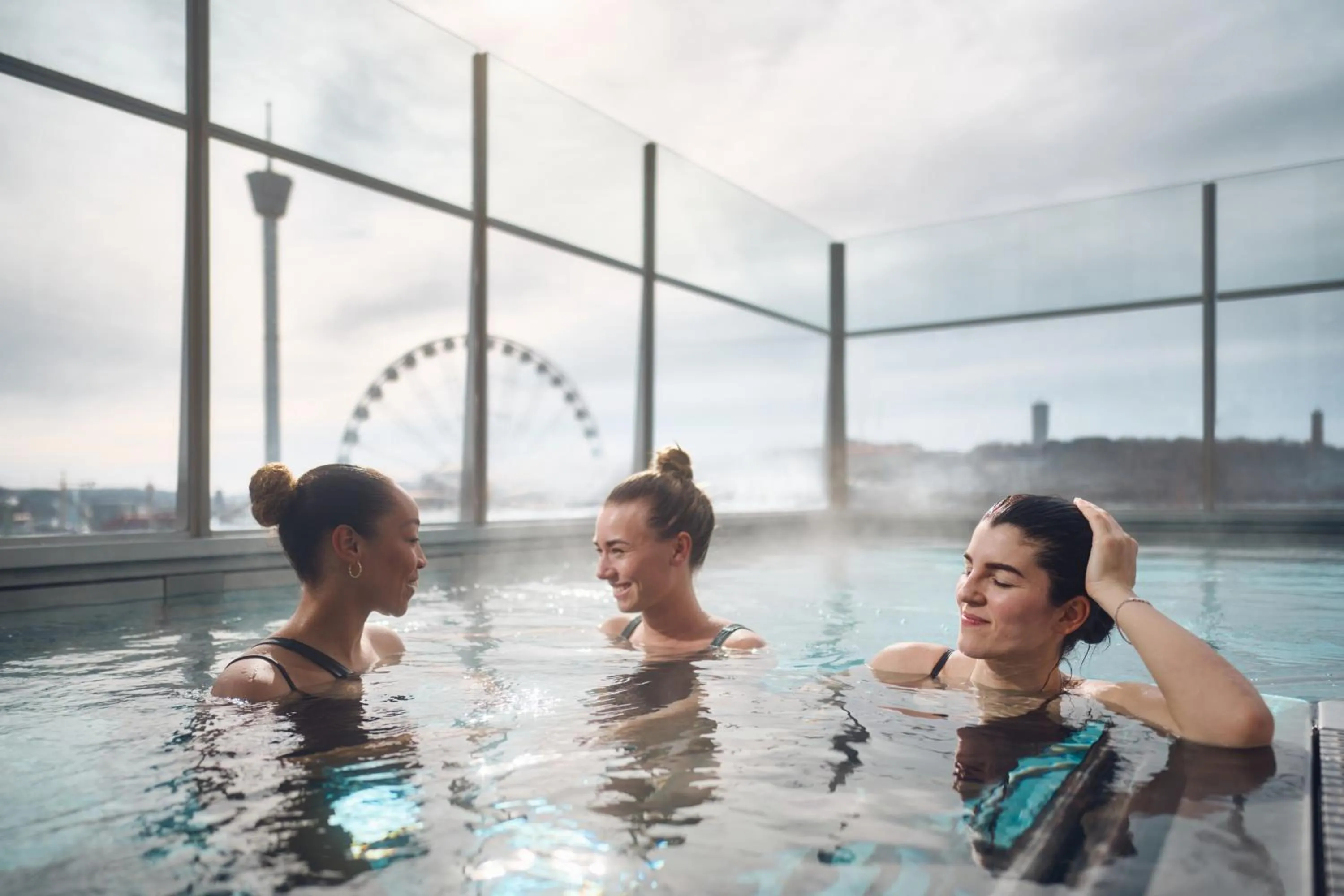 People in Gothia Towers & Upper House