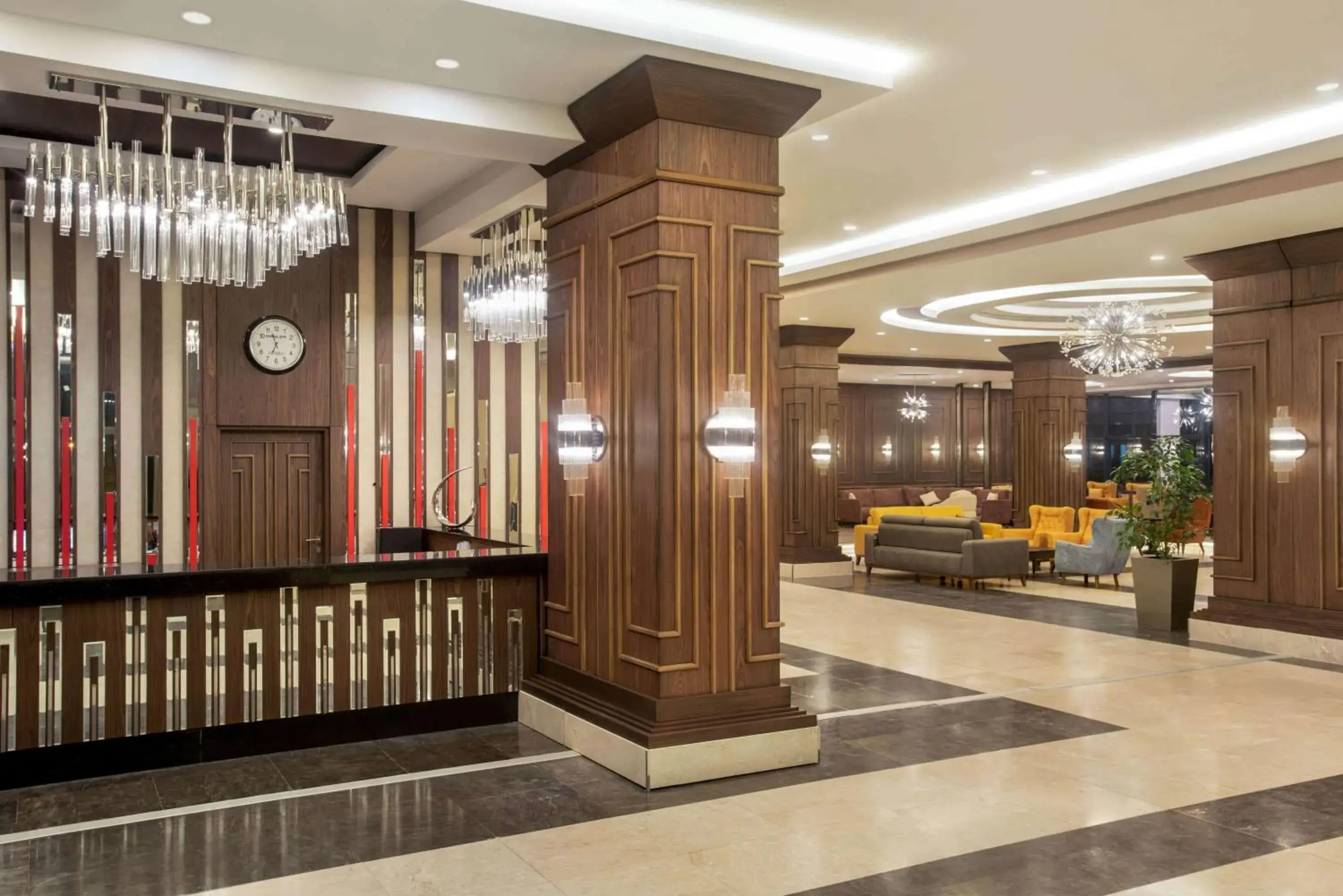 Lobby or reception in Ramada Resort by Wyndham Unye Lobby or reception in Ramada Resort by Wyndham Unye