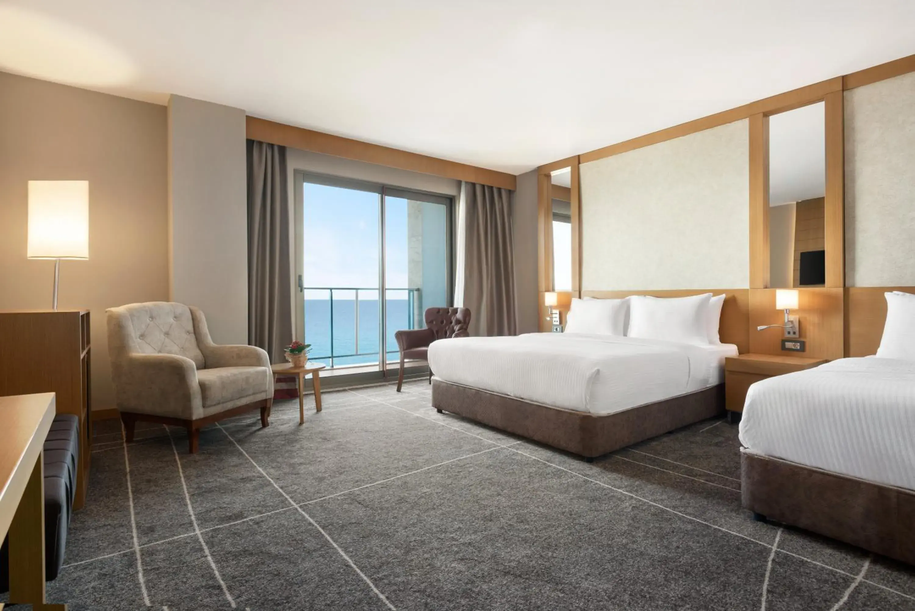 Sea view, Bed in Ramada Resort by Wyndham Unye Sea view, Bed in Ramada Resort by Wyndham Unye