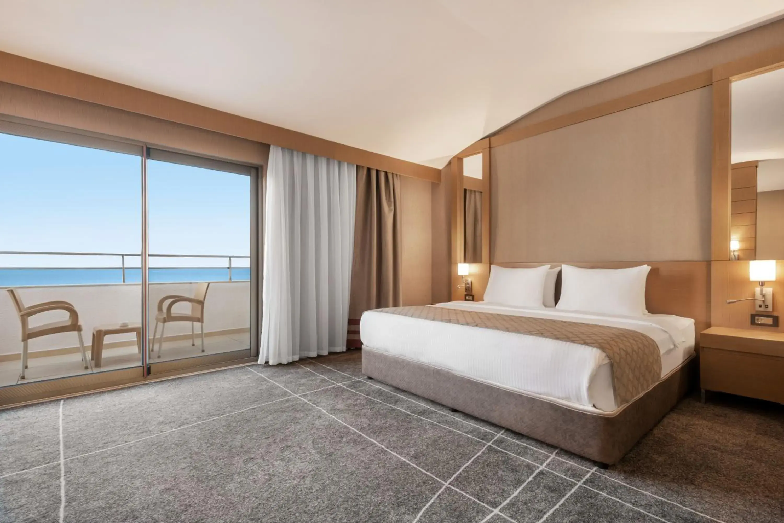 Sea view, Bed in Ramada Resort by Wyndham Unye Sea view, Bed in Ramada Resort by Wyndham Unye