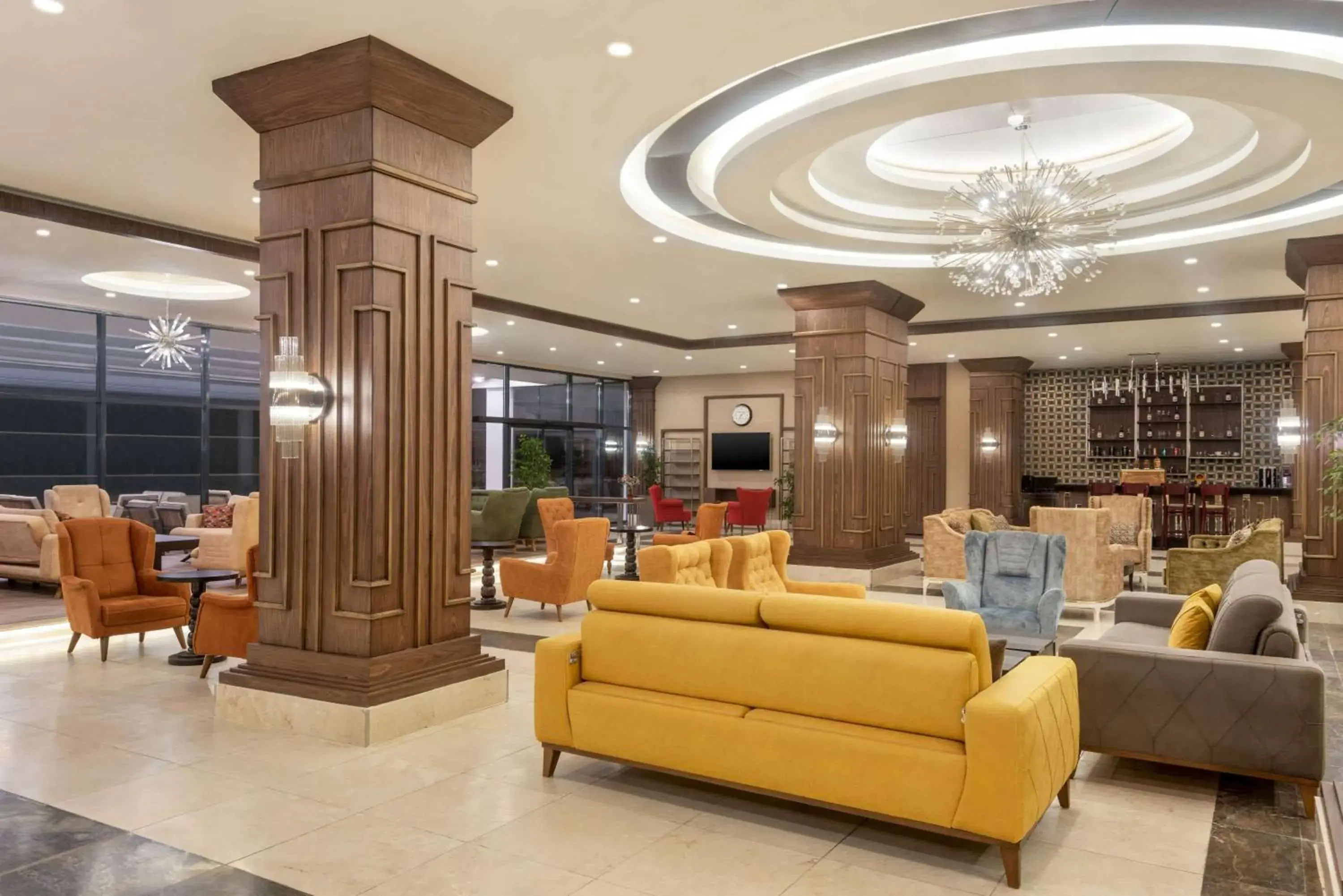 Lobby or reception in Ramada Resort by Wyndham Unye Lobby or reception in Ramada Resort by Wyndham Unye