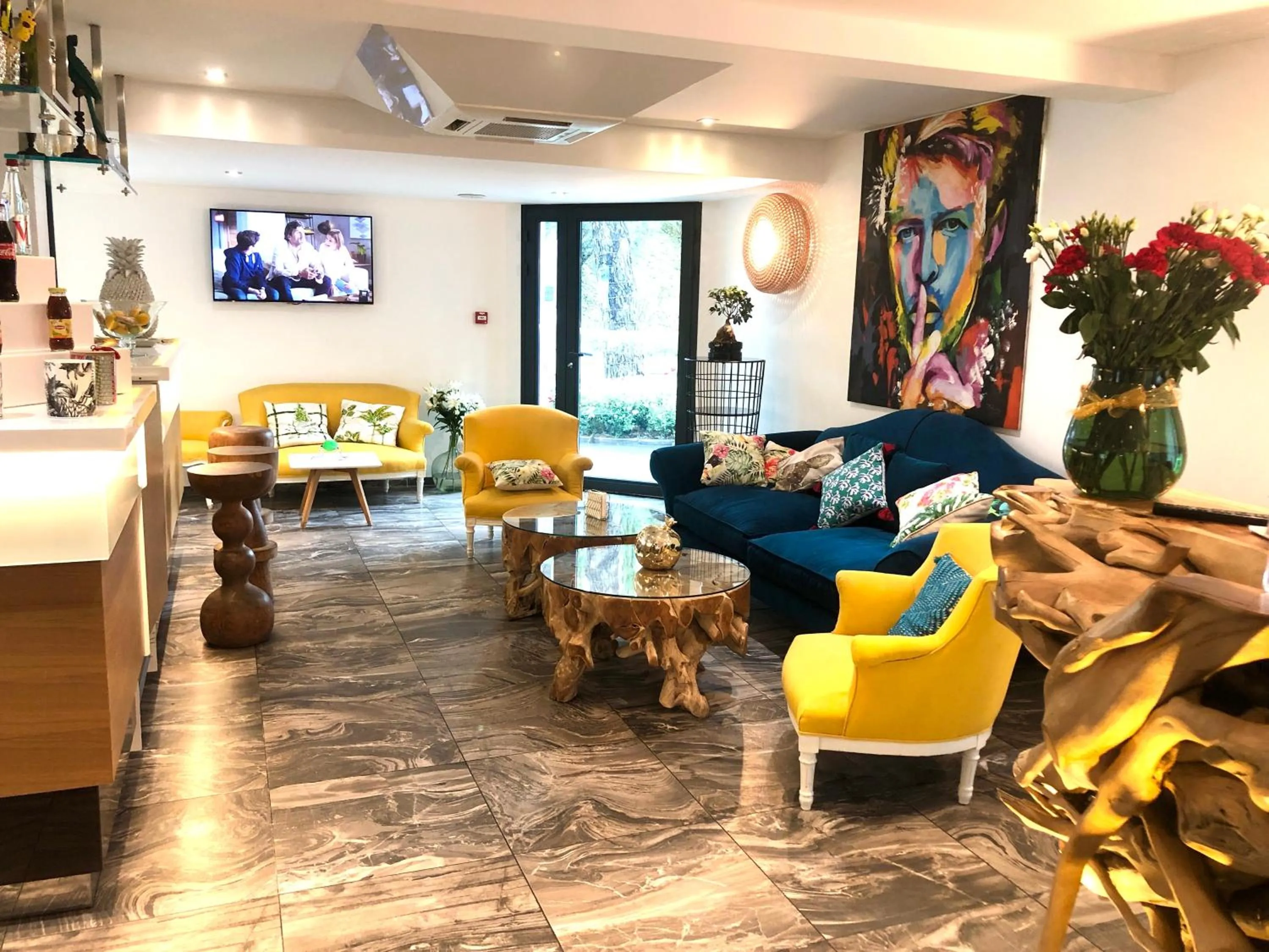 Lobby or reception in Appart' Hotel La Girafe Marseille Est - Porte d'Aubagne