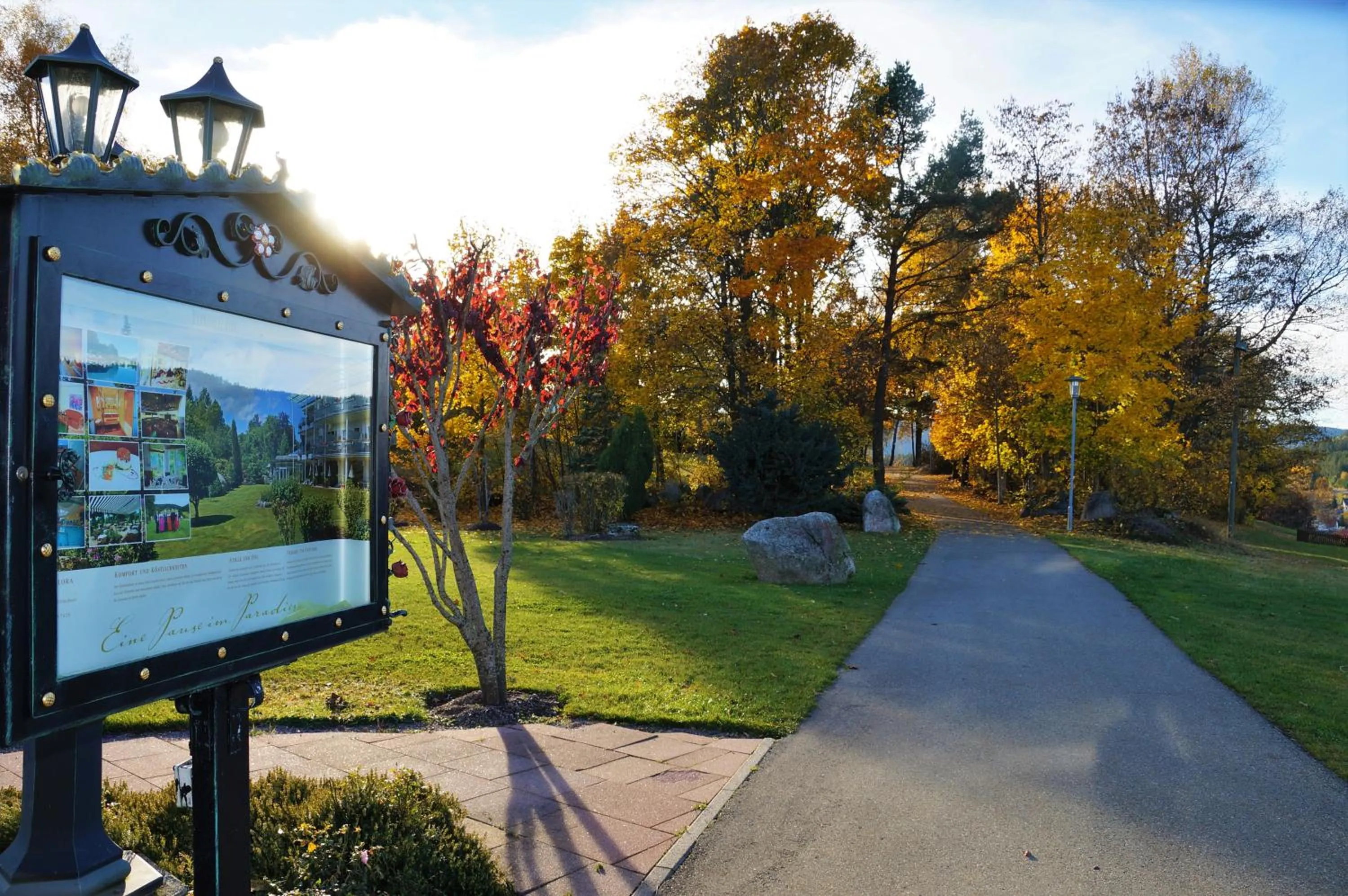 Garden in Parkhotel Flora am Schluchsee