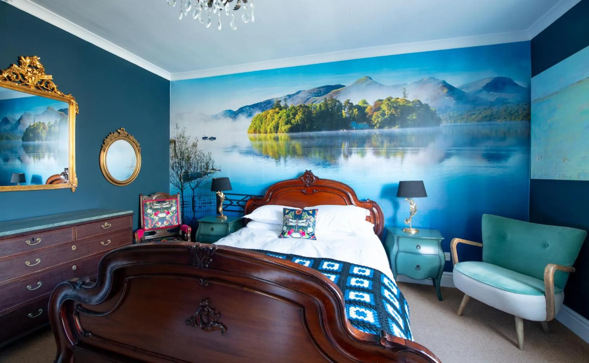 Bedroom, Bed in The Mount B&B