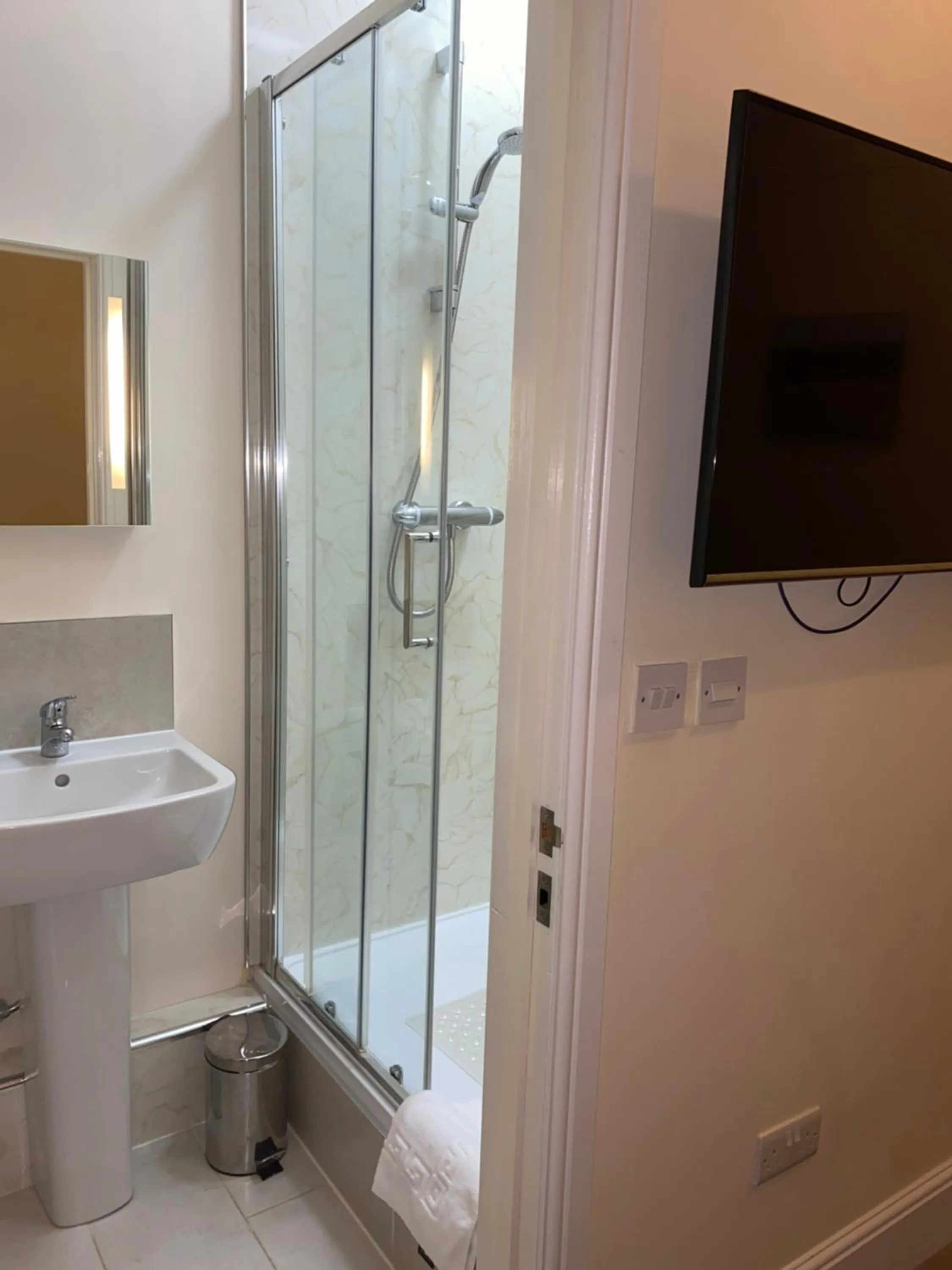 Bathroom in Woodhouse Farm Lodge