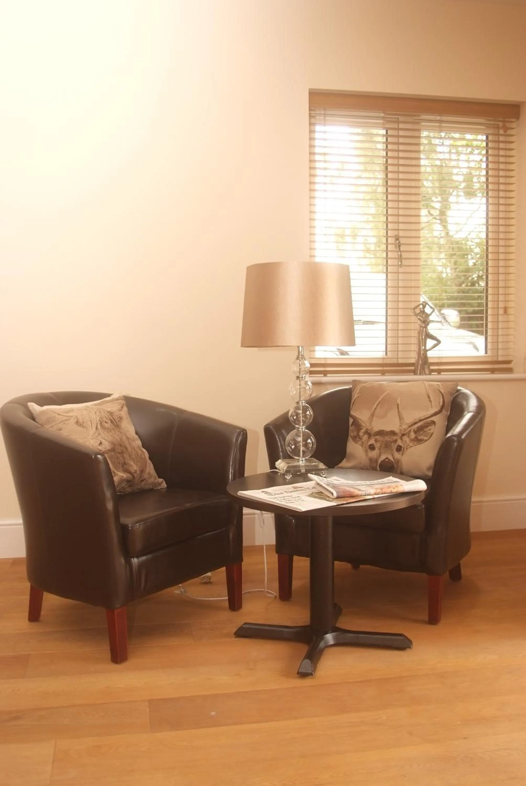 Lobby or reception in Woodhouse Farm Lodge