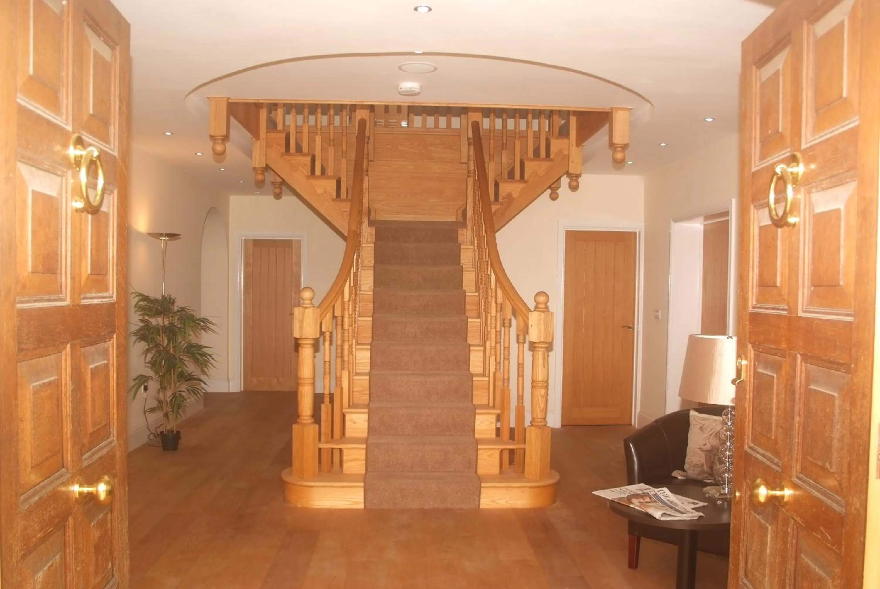 Lobby or reception in Woodhouse Farm Lodge