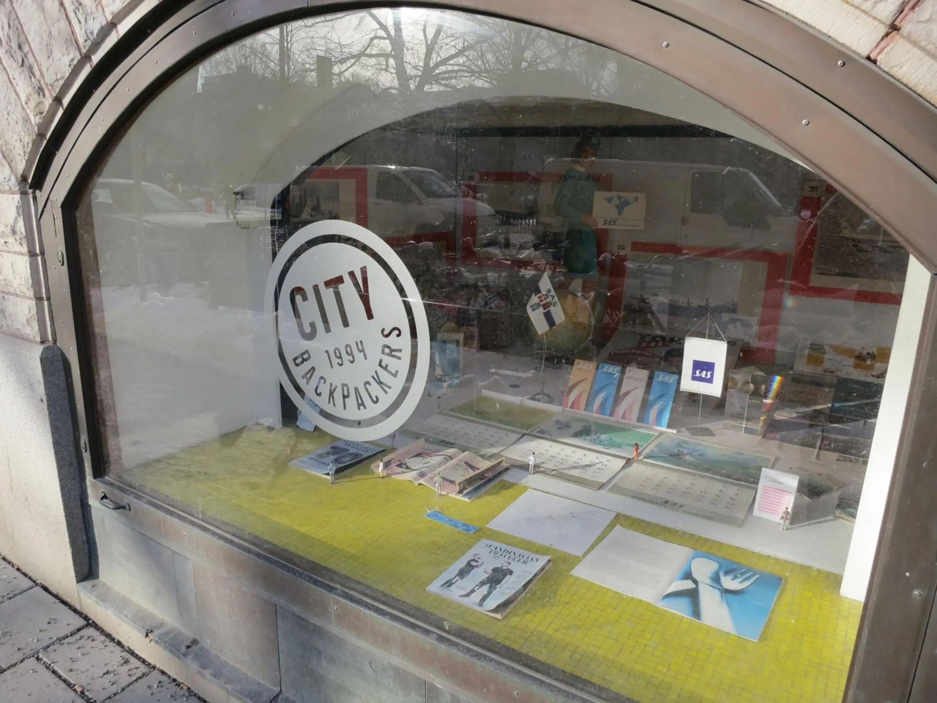 Facade/entrance in City Backpackers Hostel Facade/entrance in City Backpackers Hostel